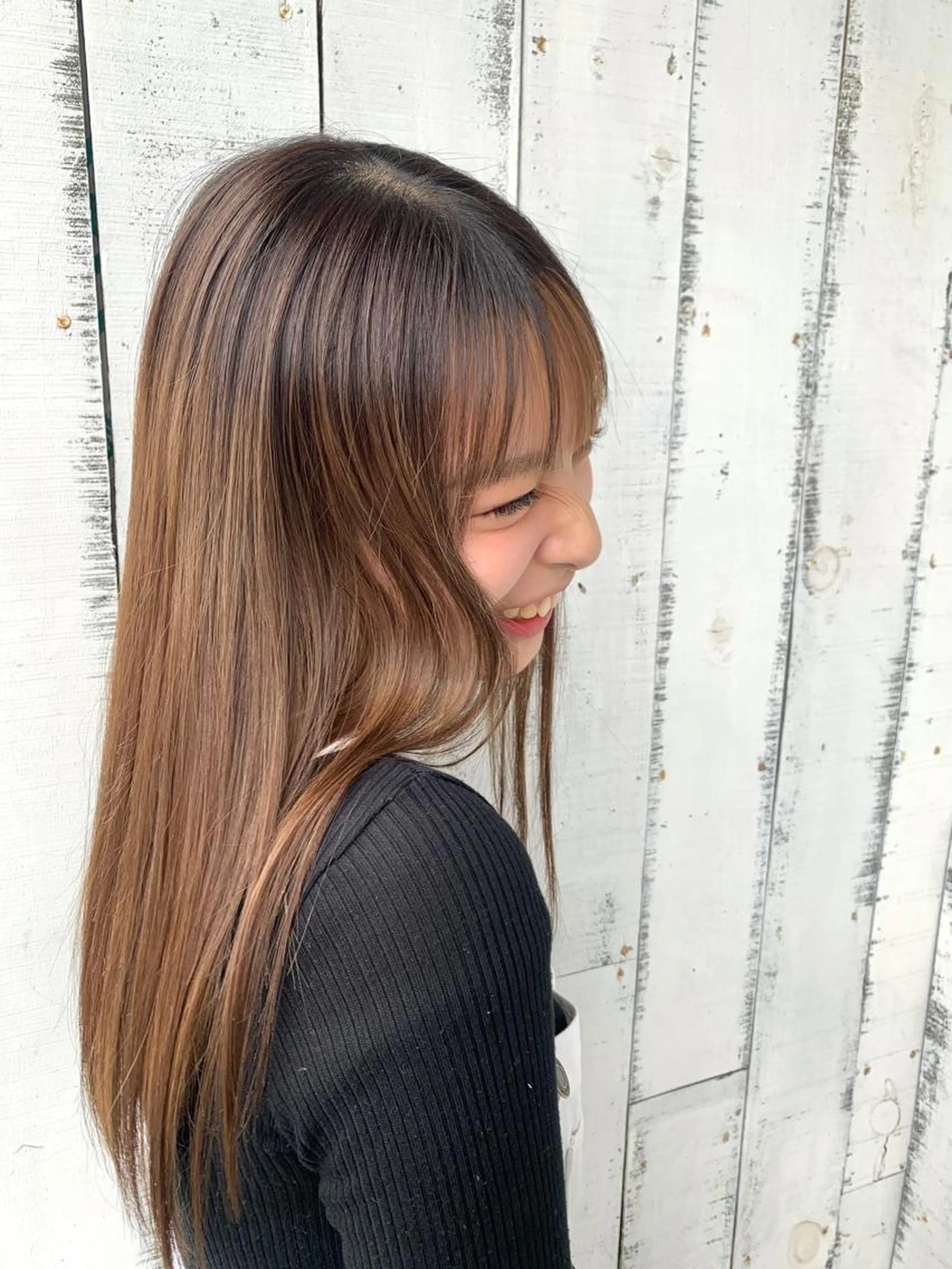 🌼🌼似合わせカット＋前髪ストレート🌼🌼トリートメント付き🌼憧れの前髪に🌼🌼🌼の写真