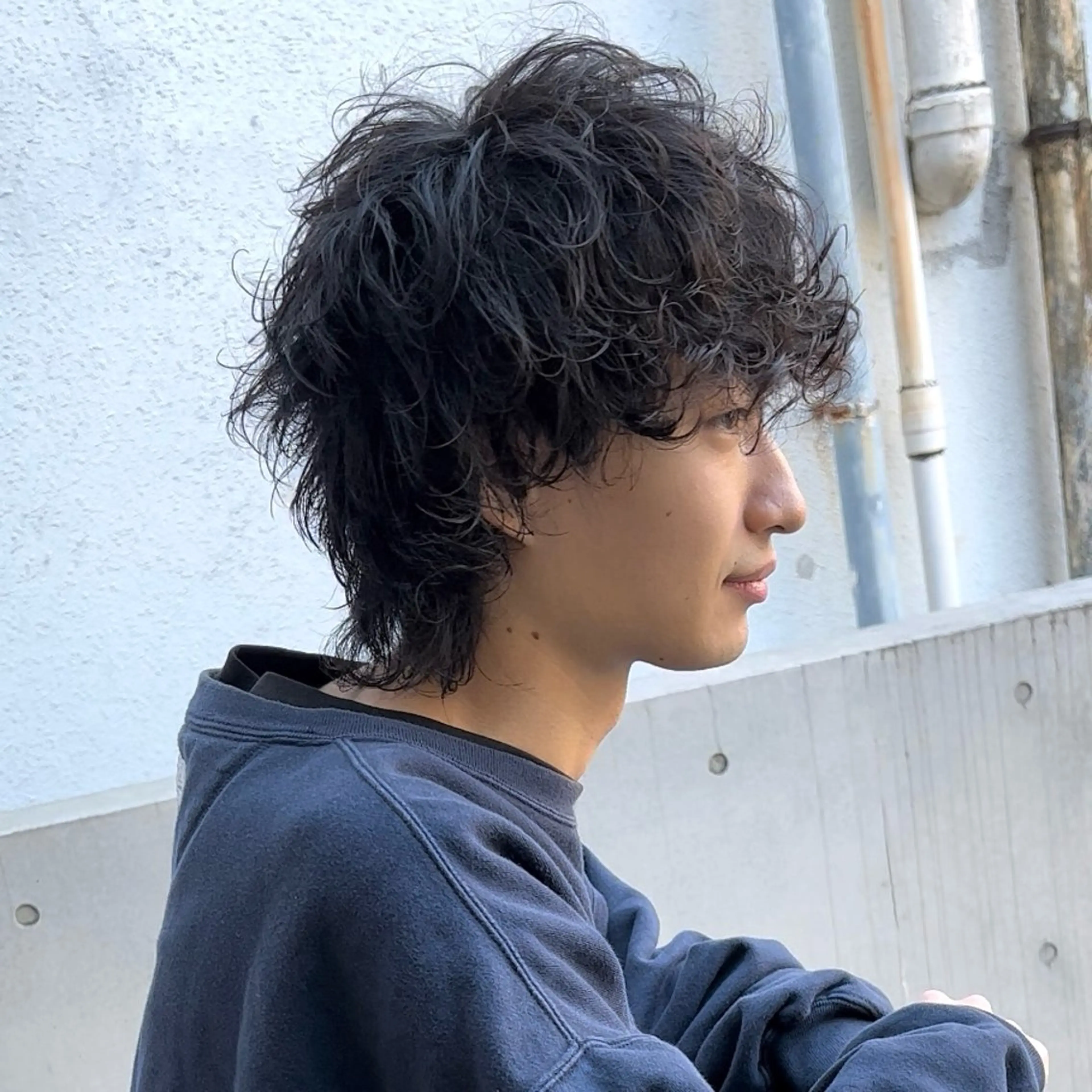 パーマ メンズ カット パーマ 💞メンズ・レイヤー /yukki💞のヘアスタイル