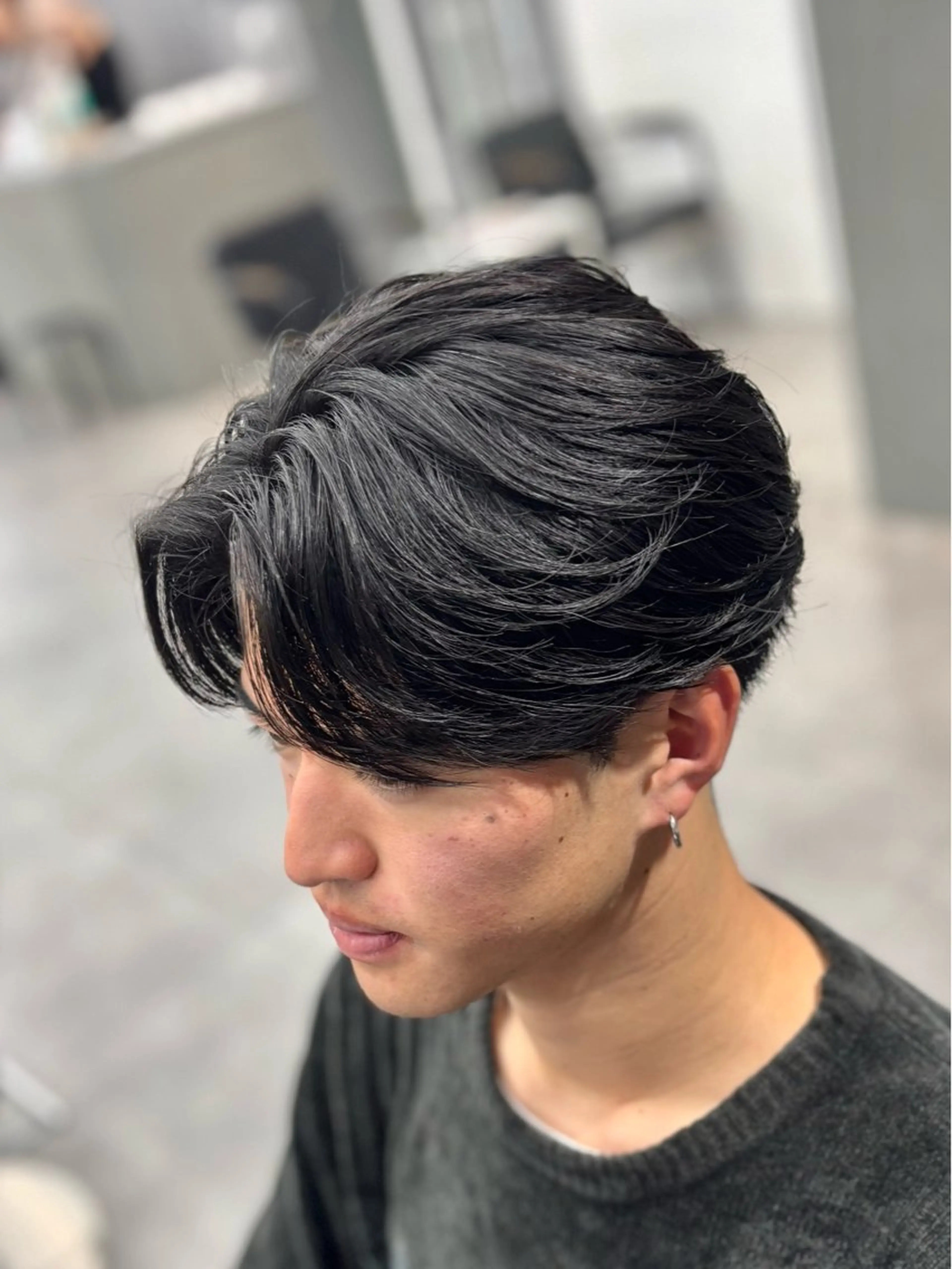 【💇🏻‍♂️パーマを落としたい方必見💇🏻‍♂️】パーマ落とし+メンズカット［パーマ落とし/メンズパーマ］の写真