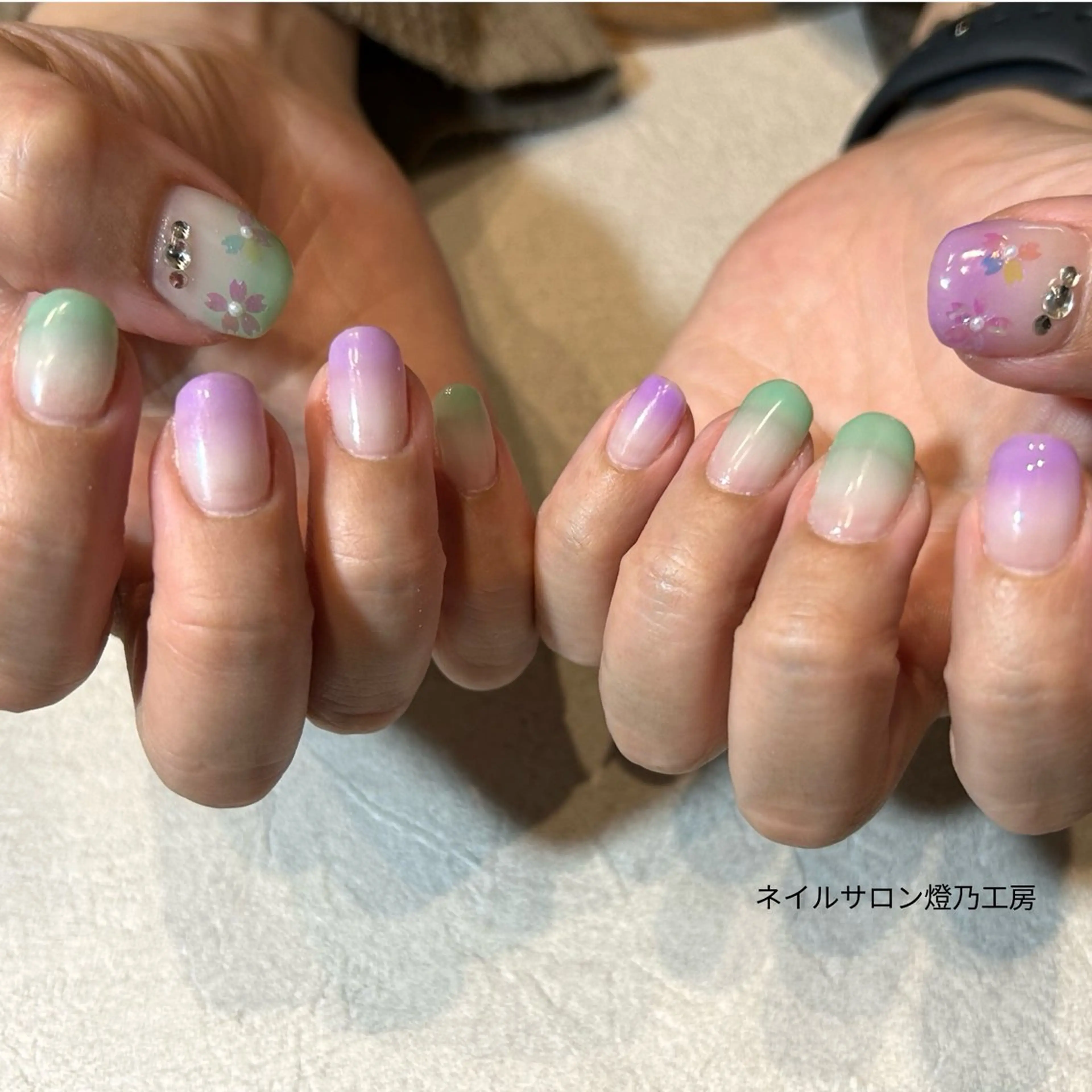 ネイル 廣田 香寿実のネイルデザイン