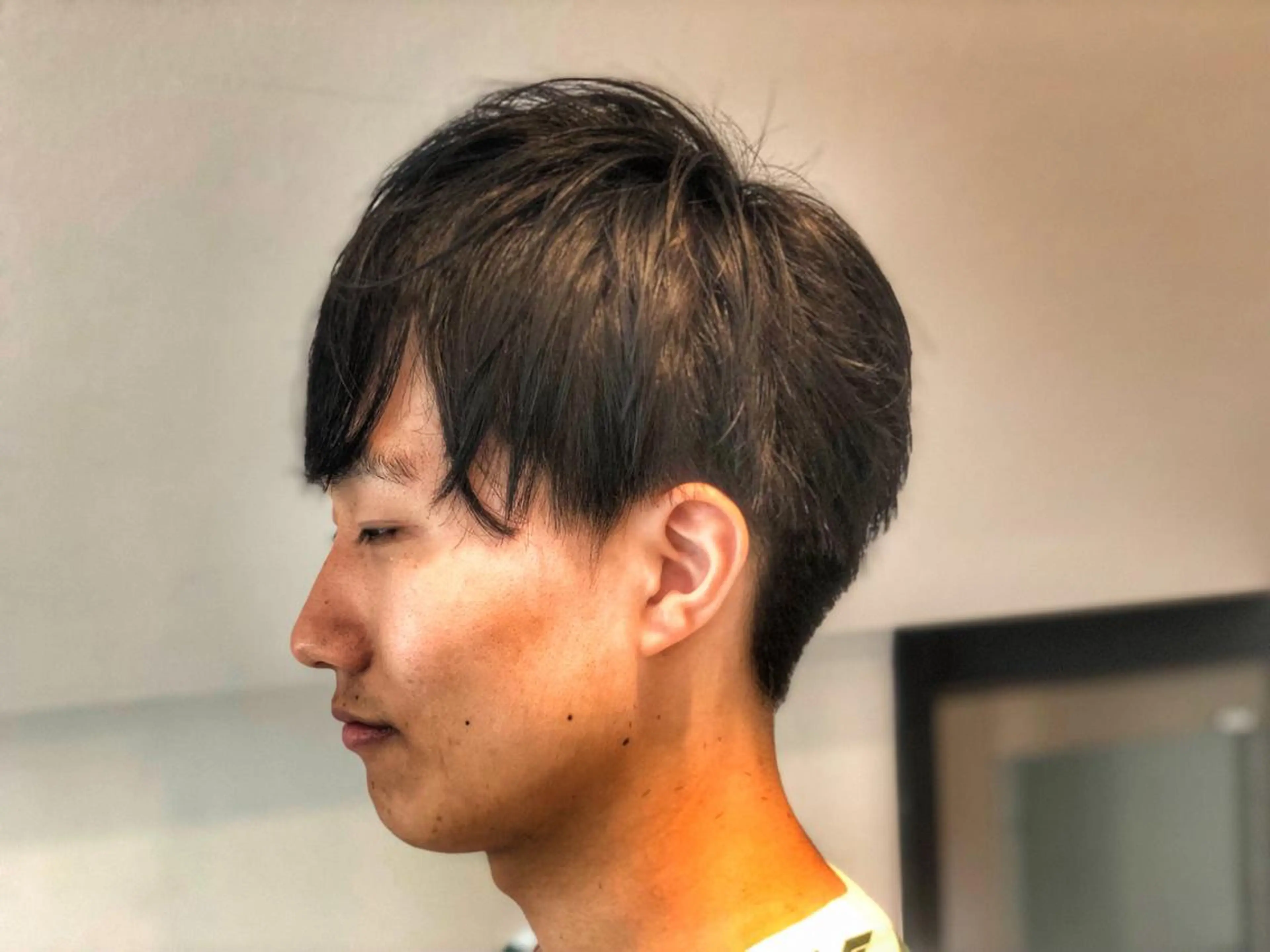 ショート メンズ 美髪矯正 Rioのヘアスタイル