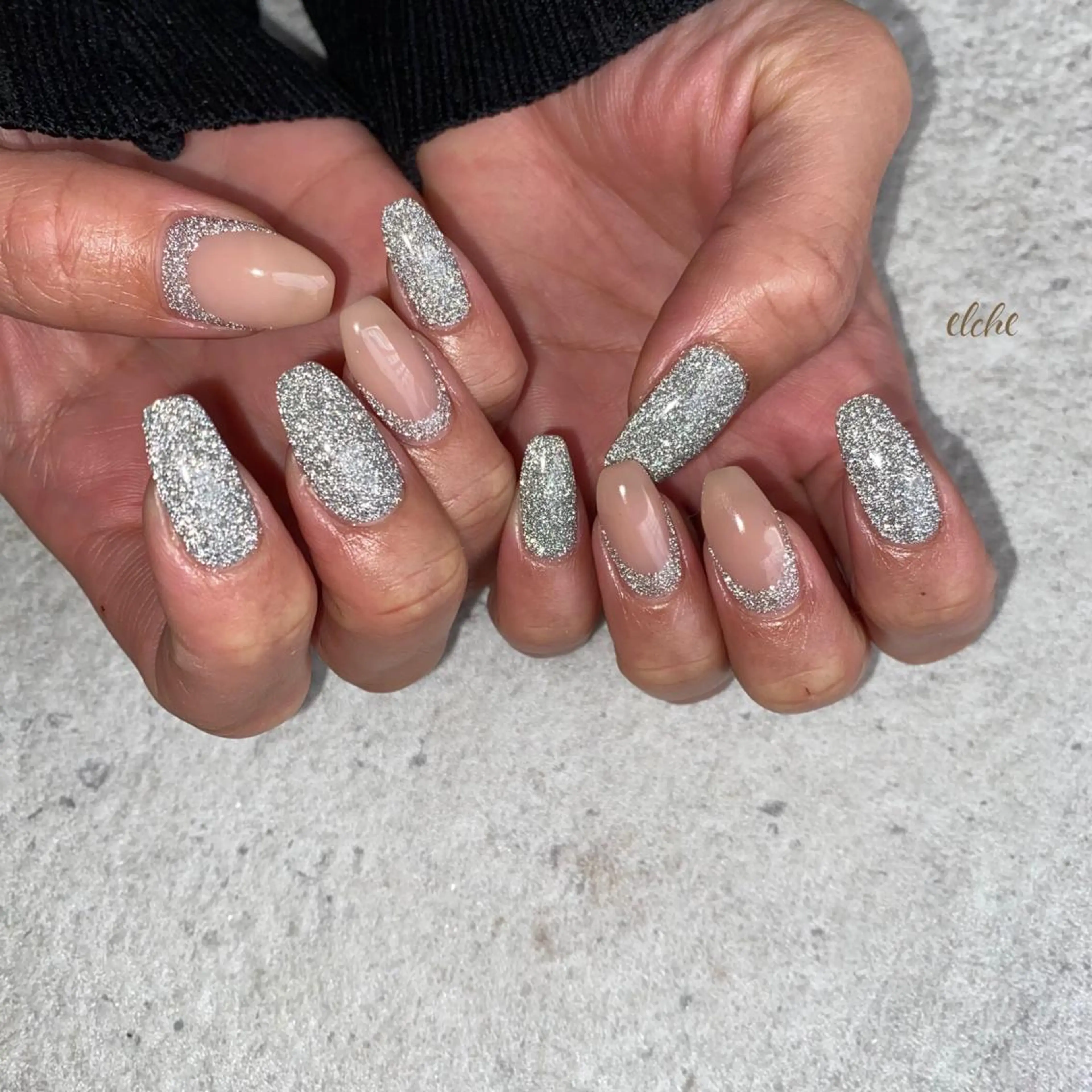 ネイル フラッシュネイル Rio 𓍼のネイルデザイン