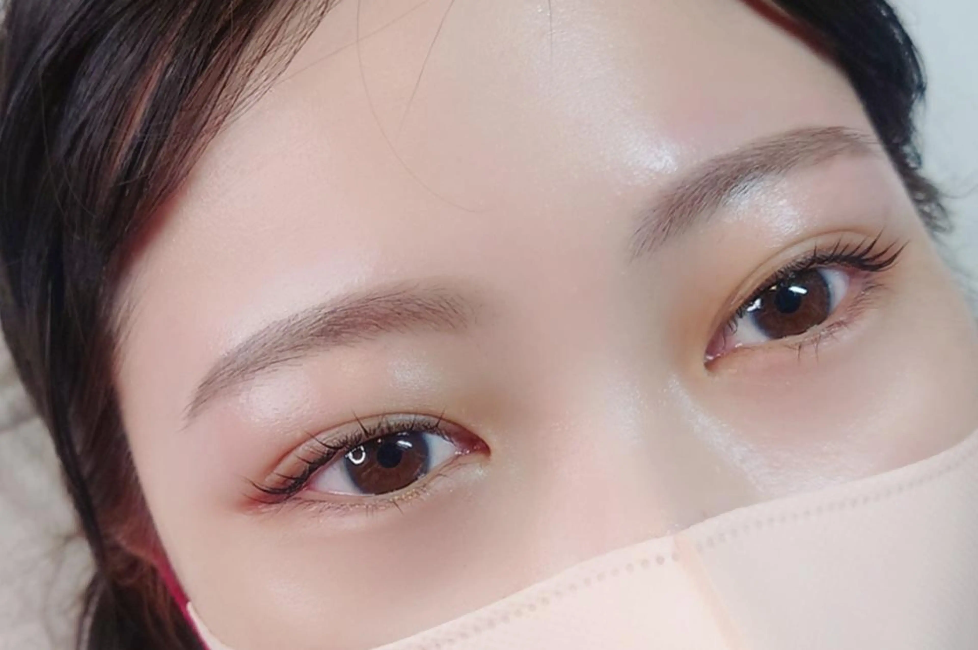 メンズ マツエク・マツパ アイブロウ 眉カラー NAZ eyelash&eyebrow by medical salon所属・NAZ 表参道 Tomokoのマツエク・マツパデザイン