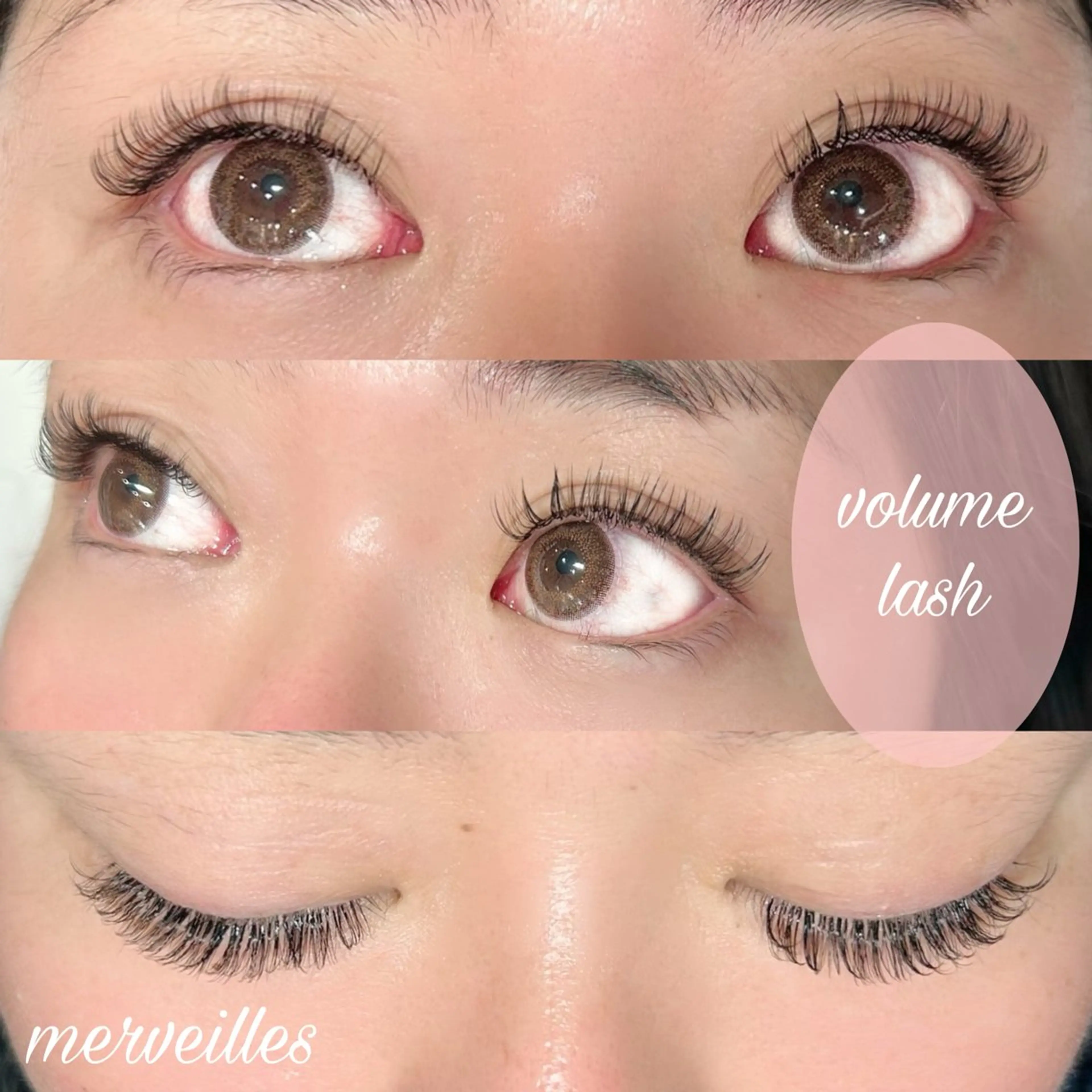 【ボリュームラッシュ300本】他店オフ&コーティング込み⭐️の写真