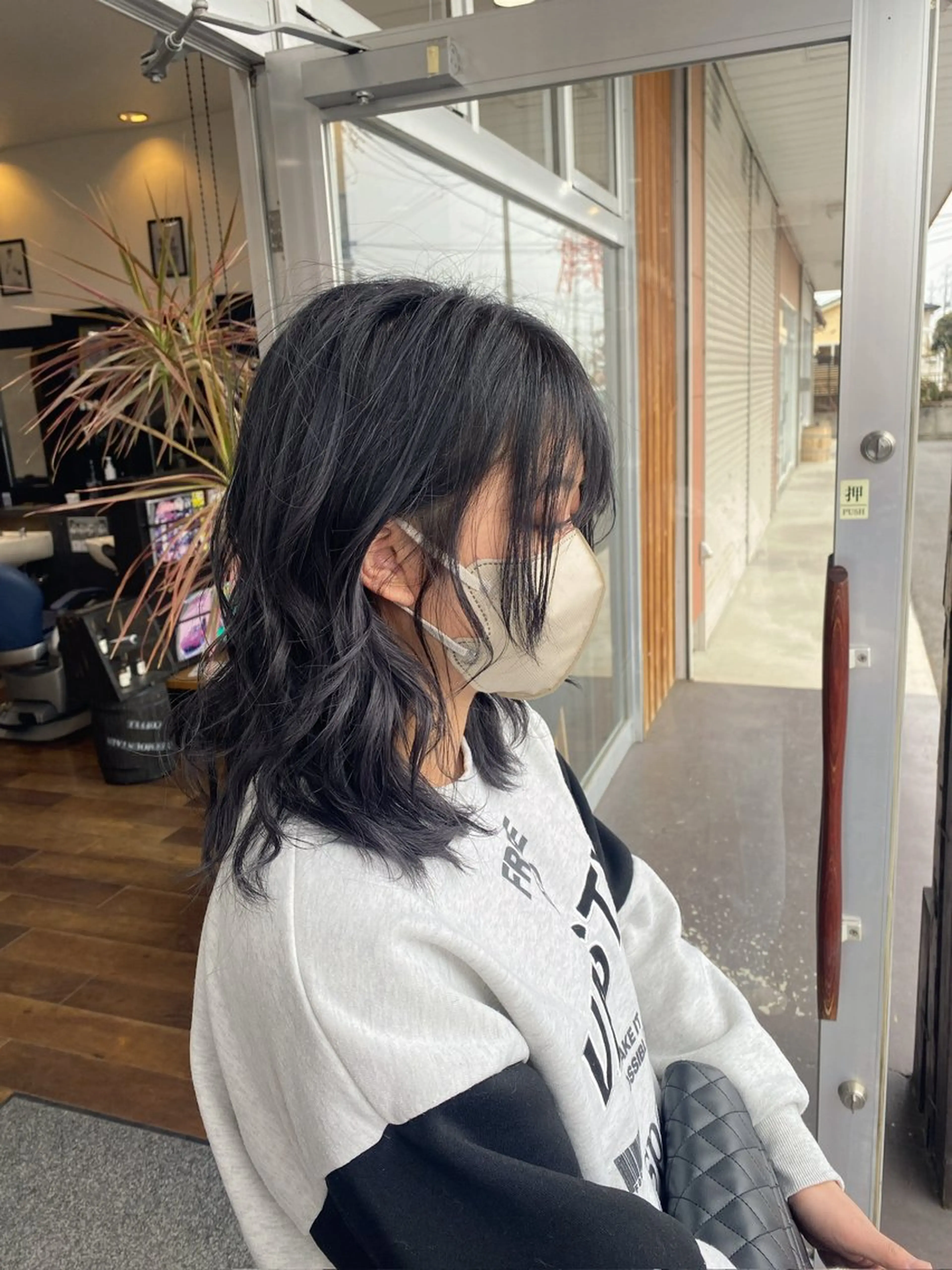 💐カットモデル＋外部トリートメント💐　肩下の写真