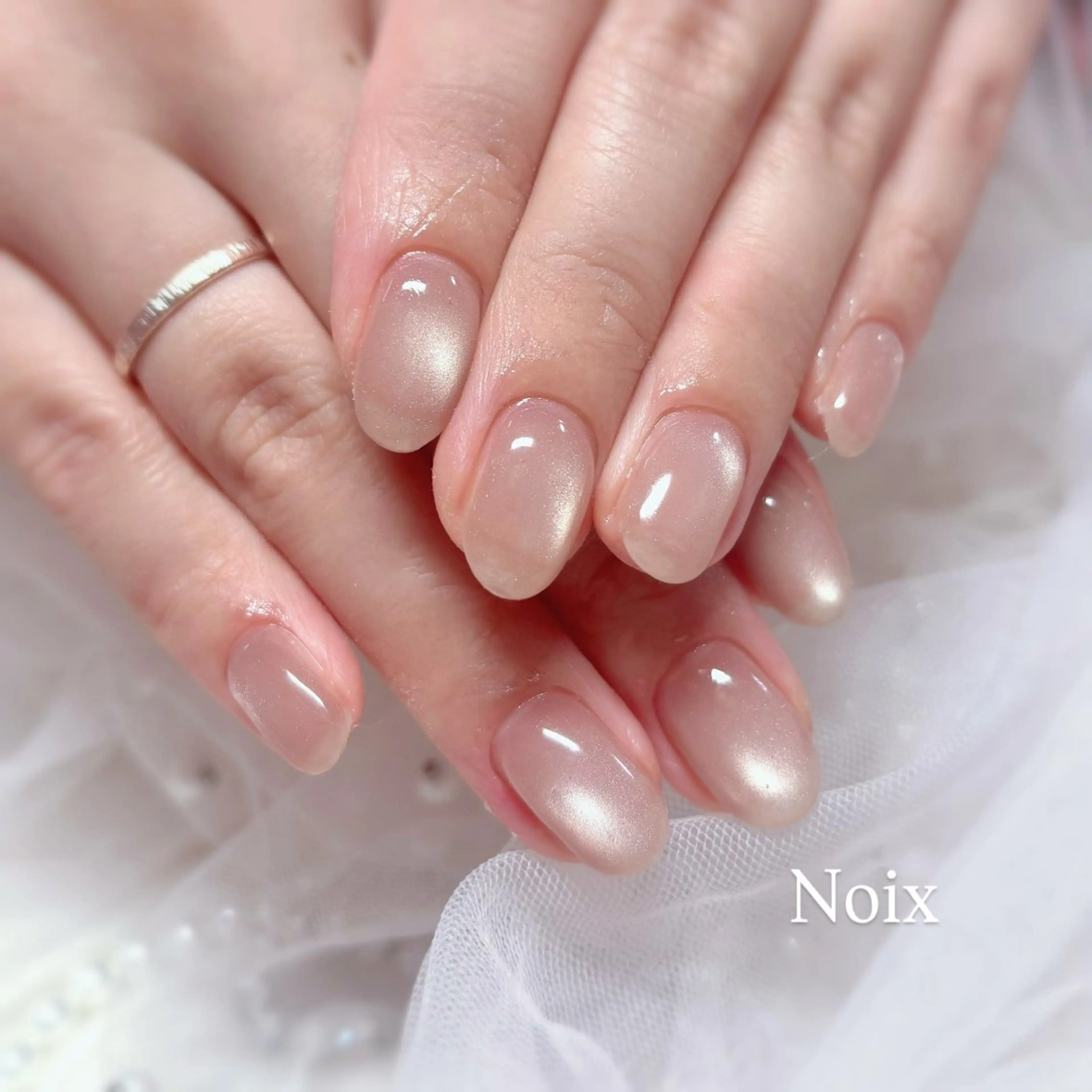 ネイル ジェルネイル パラジェル ハンドネイル Noix nailのネイルデザイン