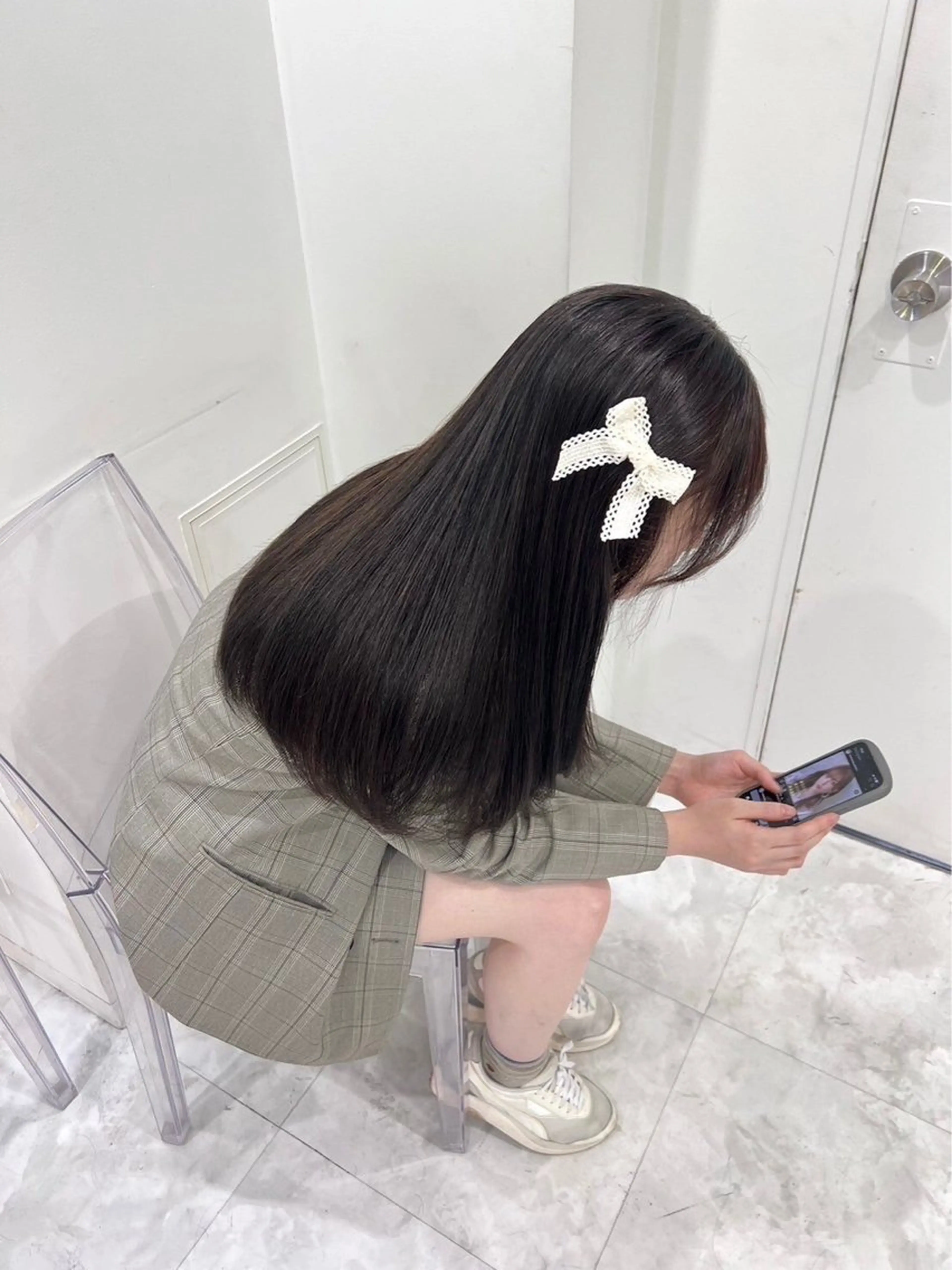 ロング トリートメント メンズ特化/上野 暖色カラー ダイチのヘアスタイル