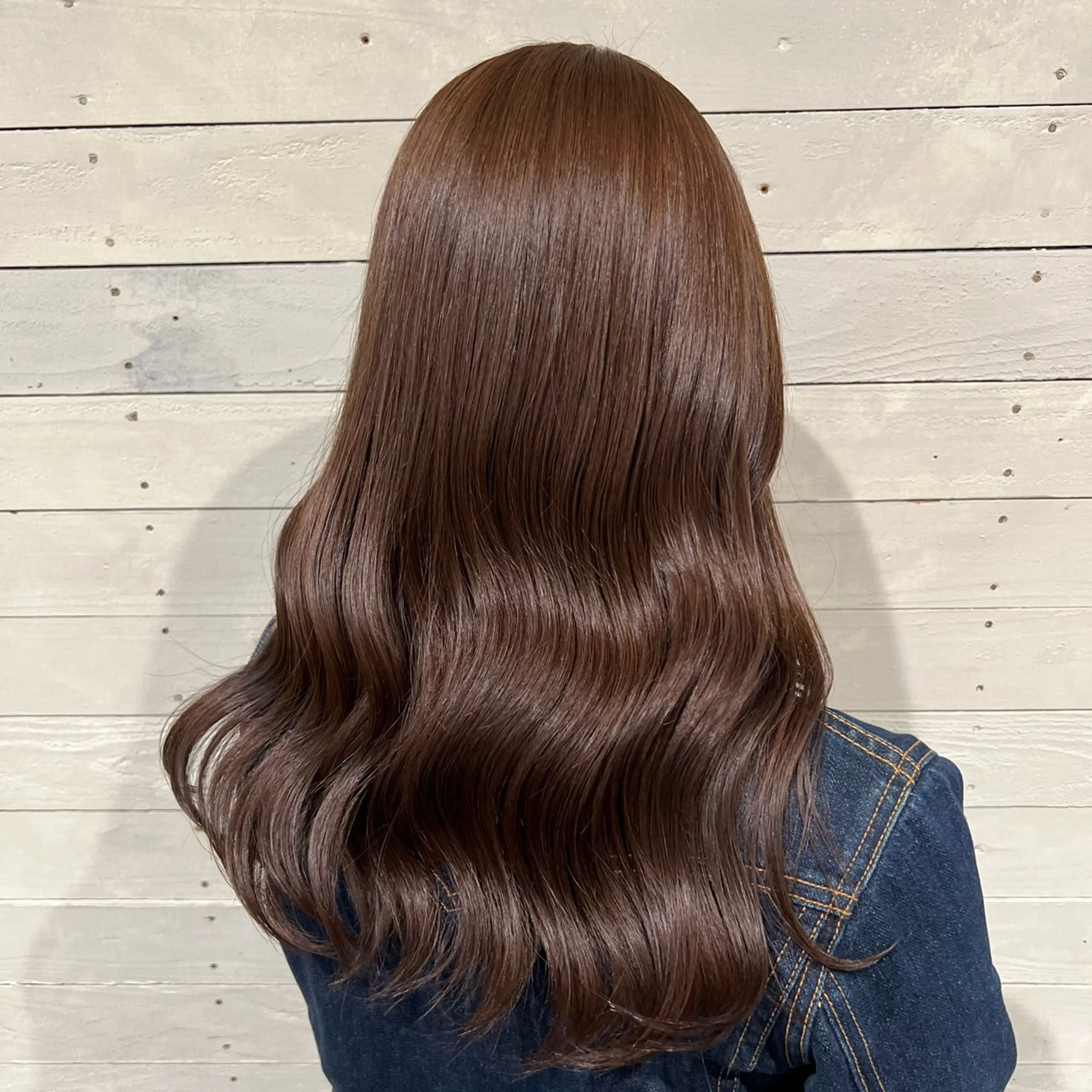 🌈ご新規様人気No3【ブリーチ無しで叶える暖色系カラー】🌈ブリーチ無しダブルカラー➕3STEPトリートメント➕カットの写真