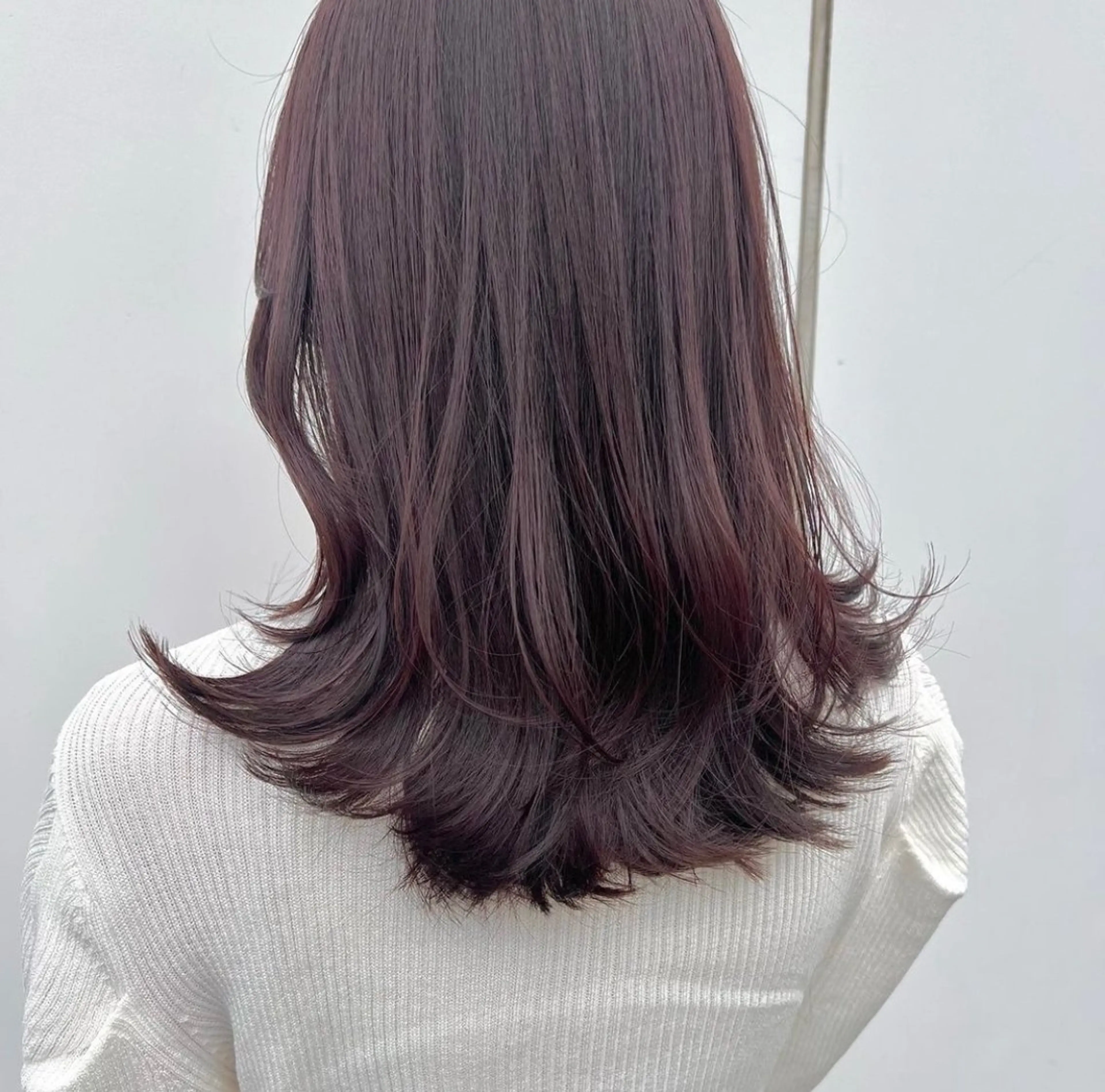 セミロング 韓国レイヤー/ショー ト/nodokaのヘアスタイル