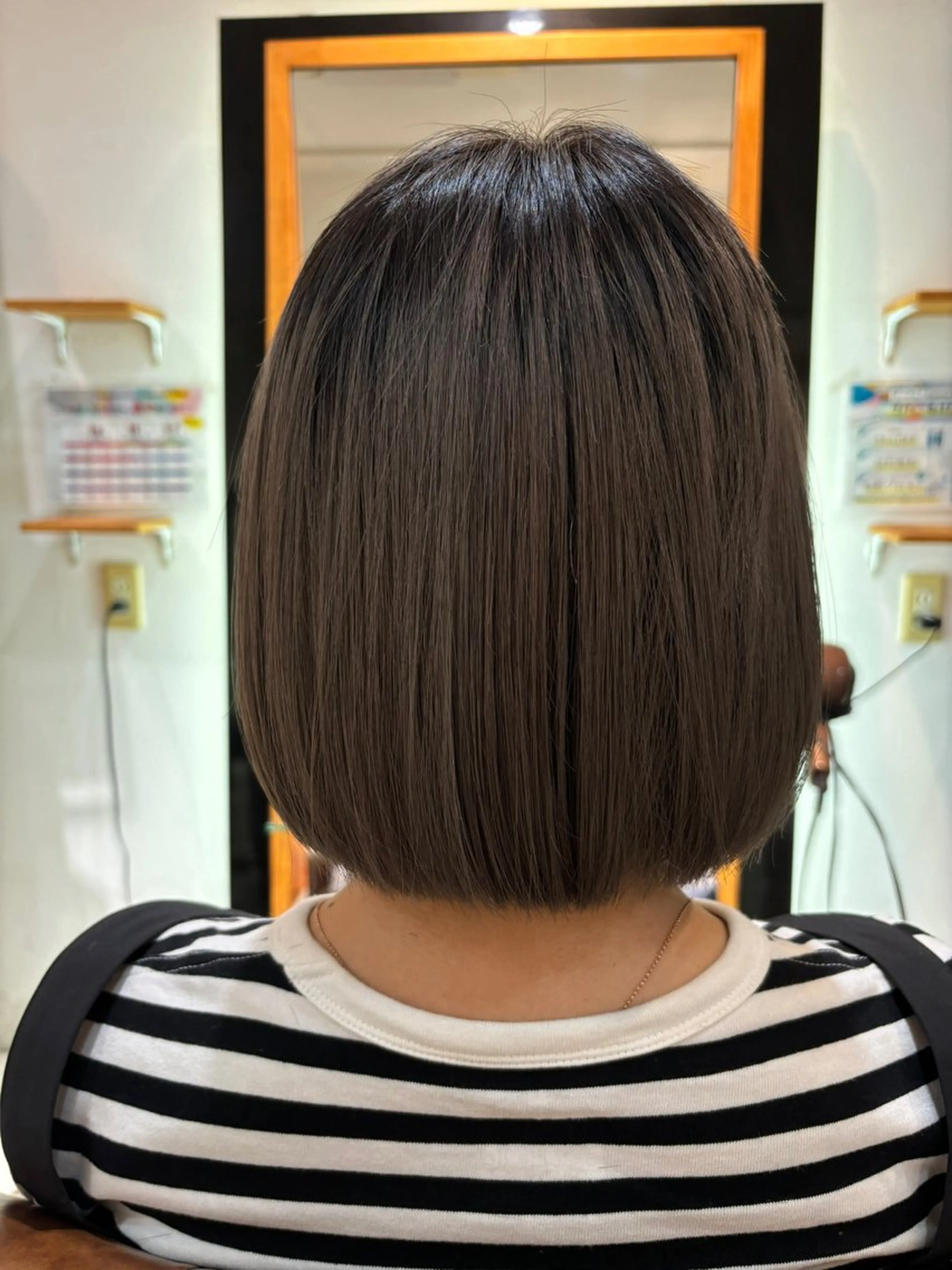 ミディアム 岩崎 太陽のヘアスタイル