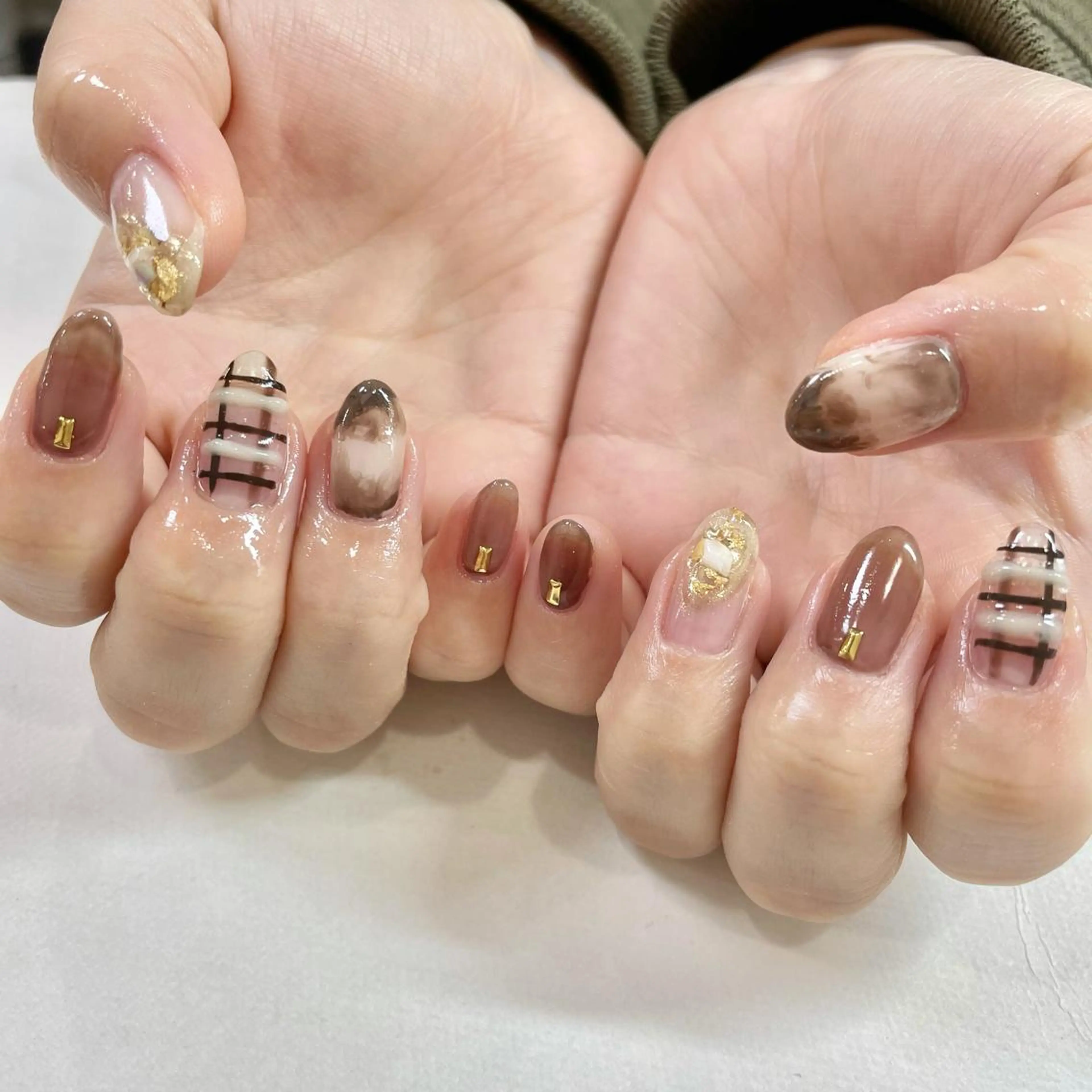 ネイル ぷっくりネイル 🎀AYAKO 🎀中韓ネイルのネイルデザイン