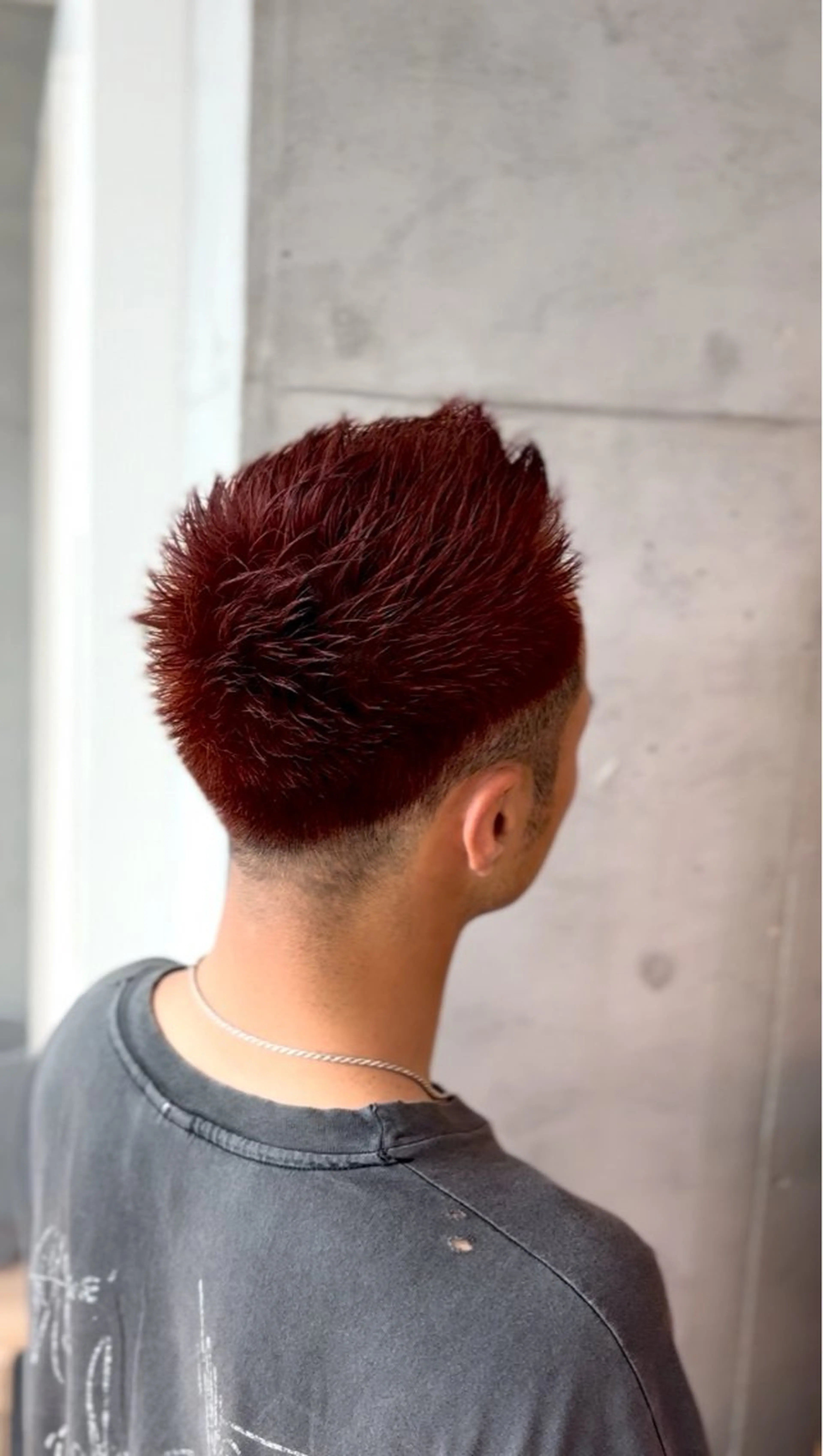 カラー ダブルカラー レッドカラー 🧡Say. ささもとまい🧡のヘアスタイル