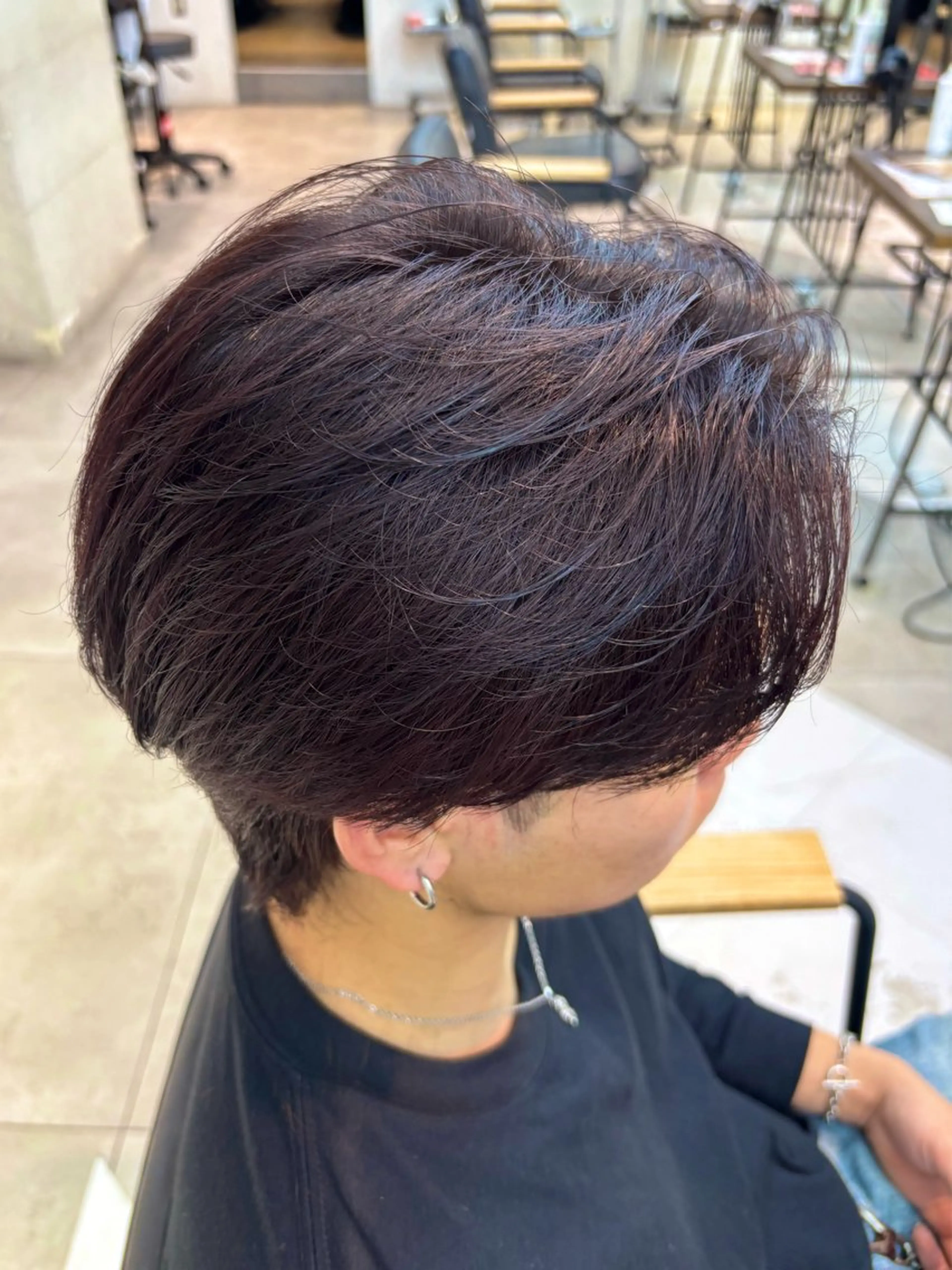 カラー メンズ カット ヘアカラー メンズパーマ/ メッシュ📍ﾕﾘのヘアスタイル