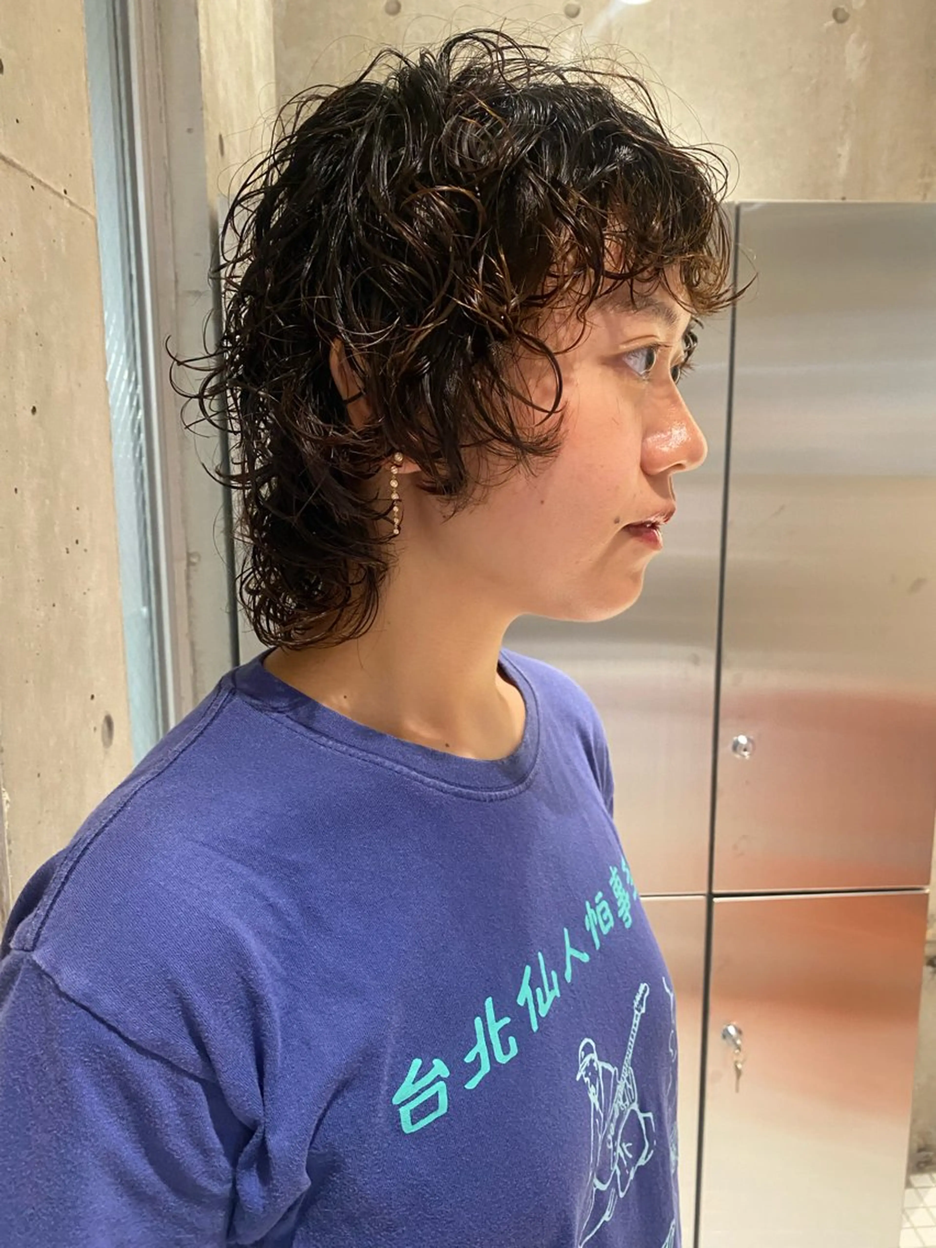 ショート カット パーマ ウツワ所属・高円寺/loca/ 田中南帆のヘアスタイル