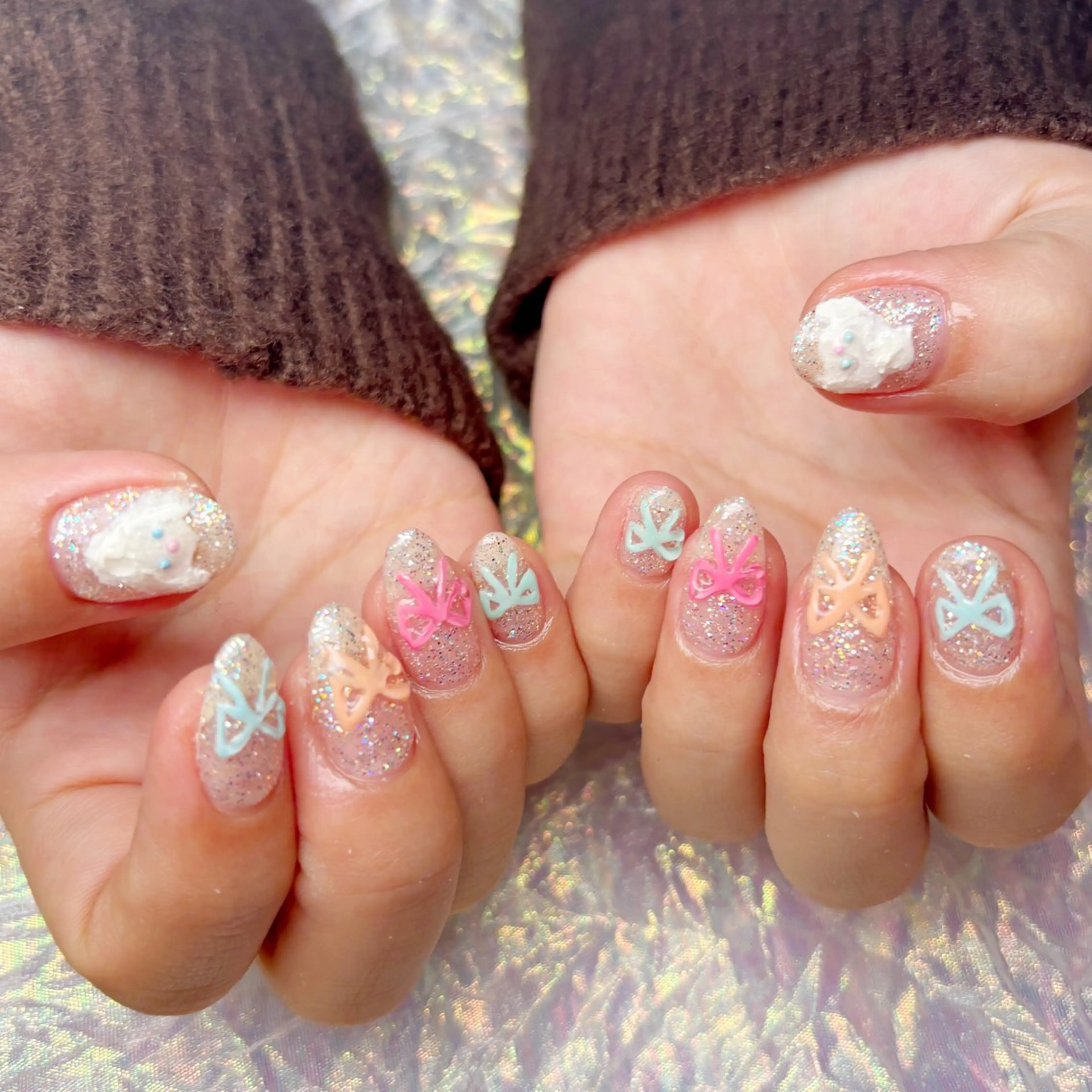 ショート ハンドネイル watanabe miyuuのネイルデザイン