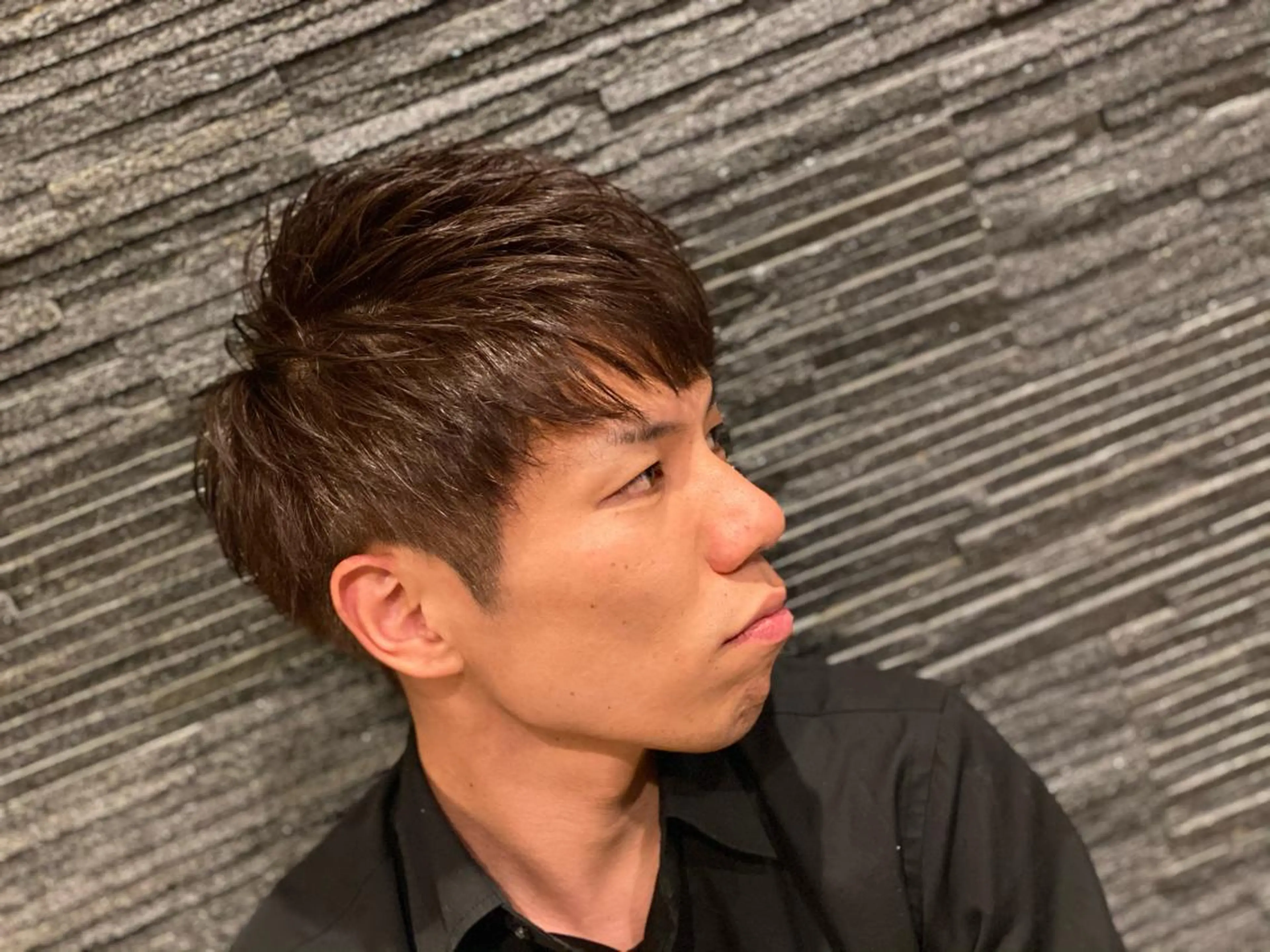 ショート メンズ 浅見 天翔のヘアスタイル