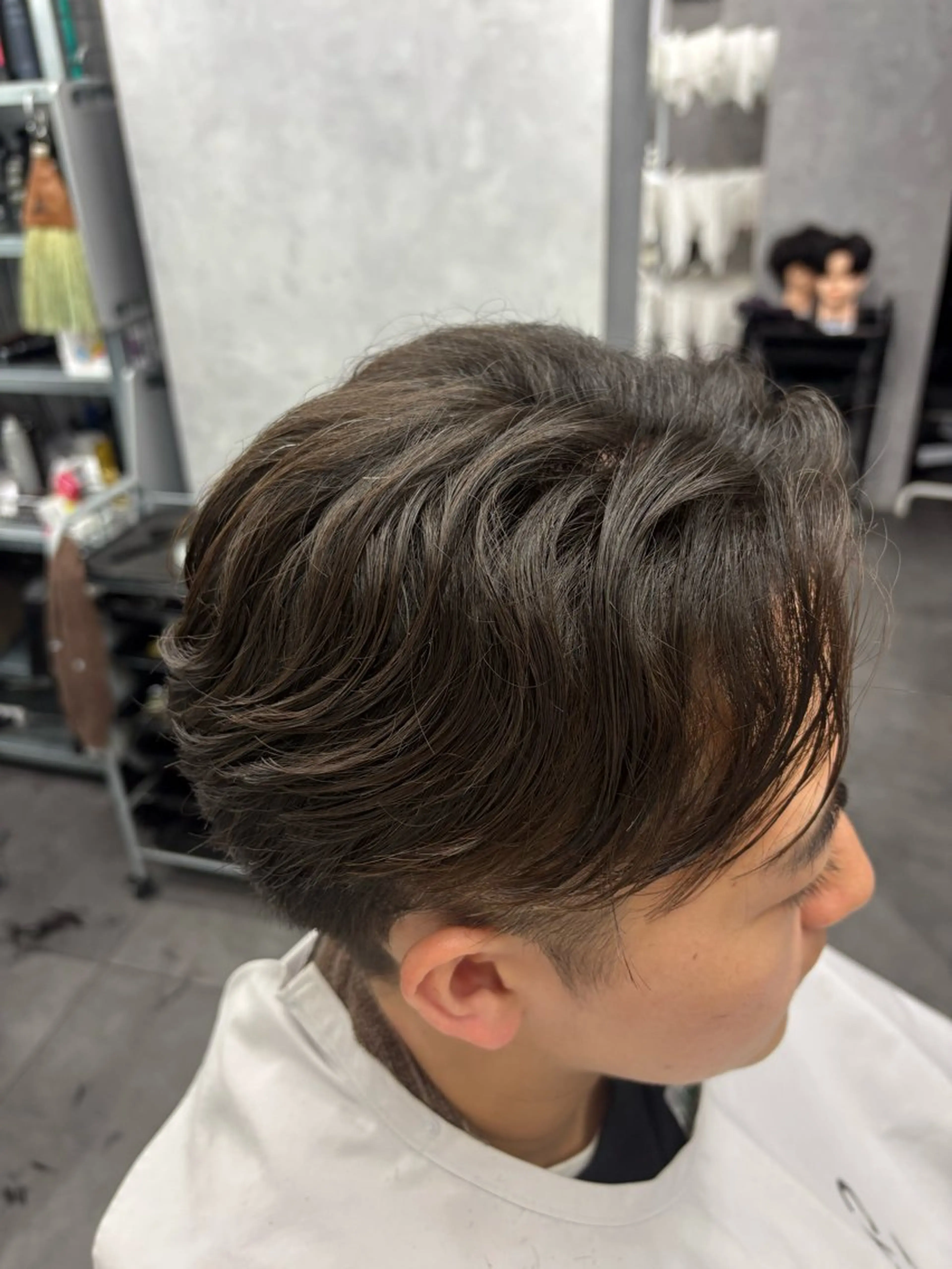 ショート メンズ カット CUCUMBER所属・本間 颯太のヘアスタイル