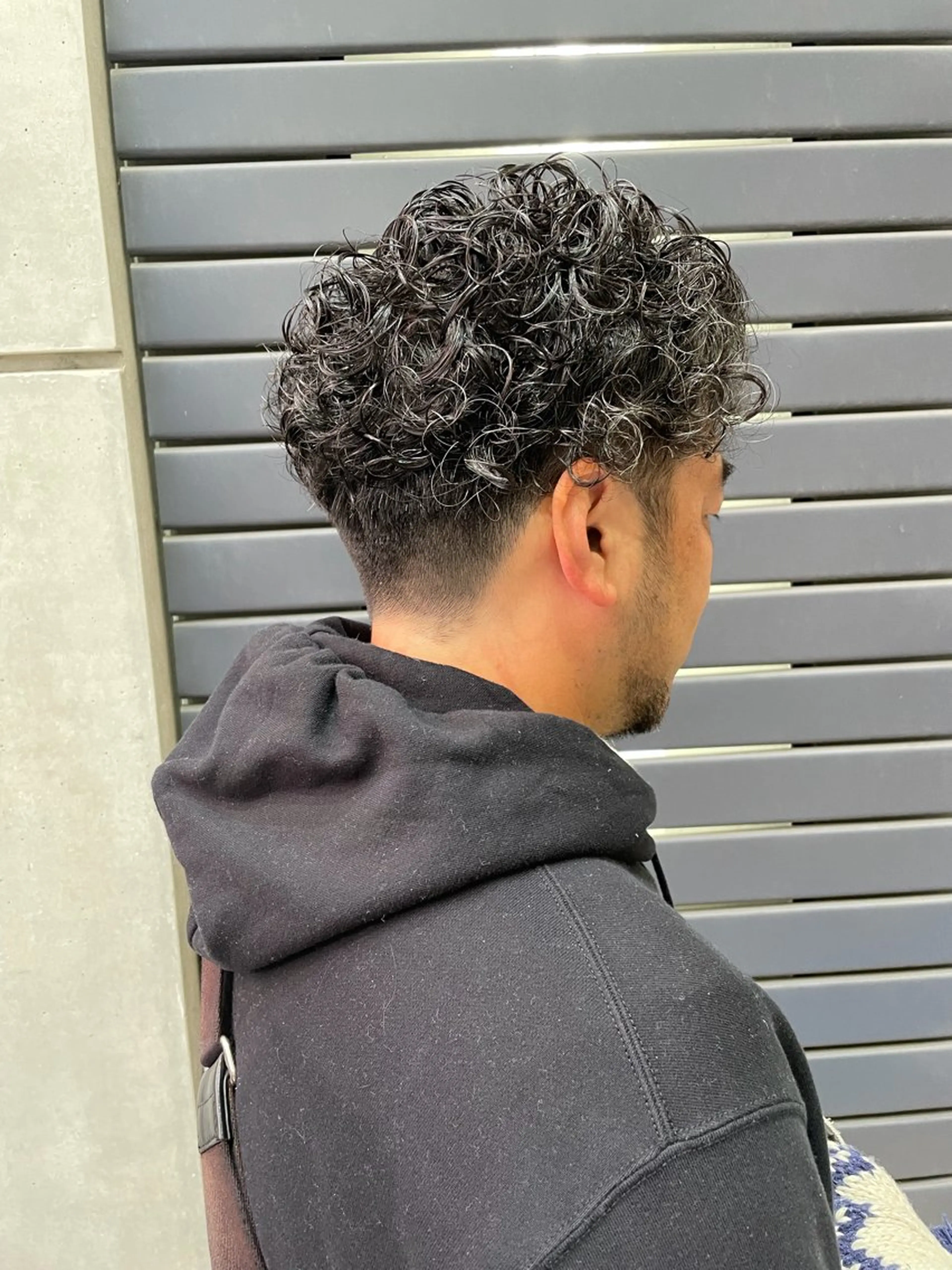 ショート パーマ メンズ パーマ特化 motooのヘアスタイル