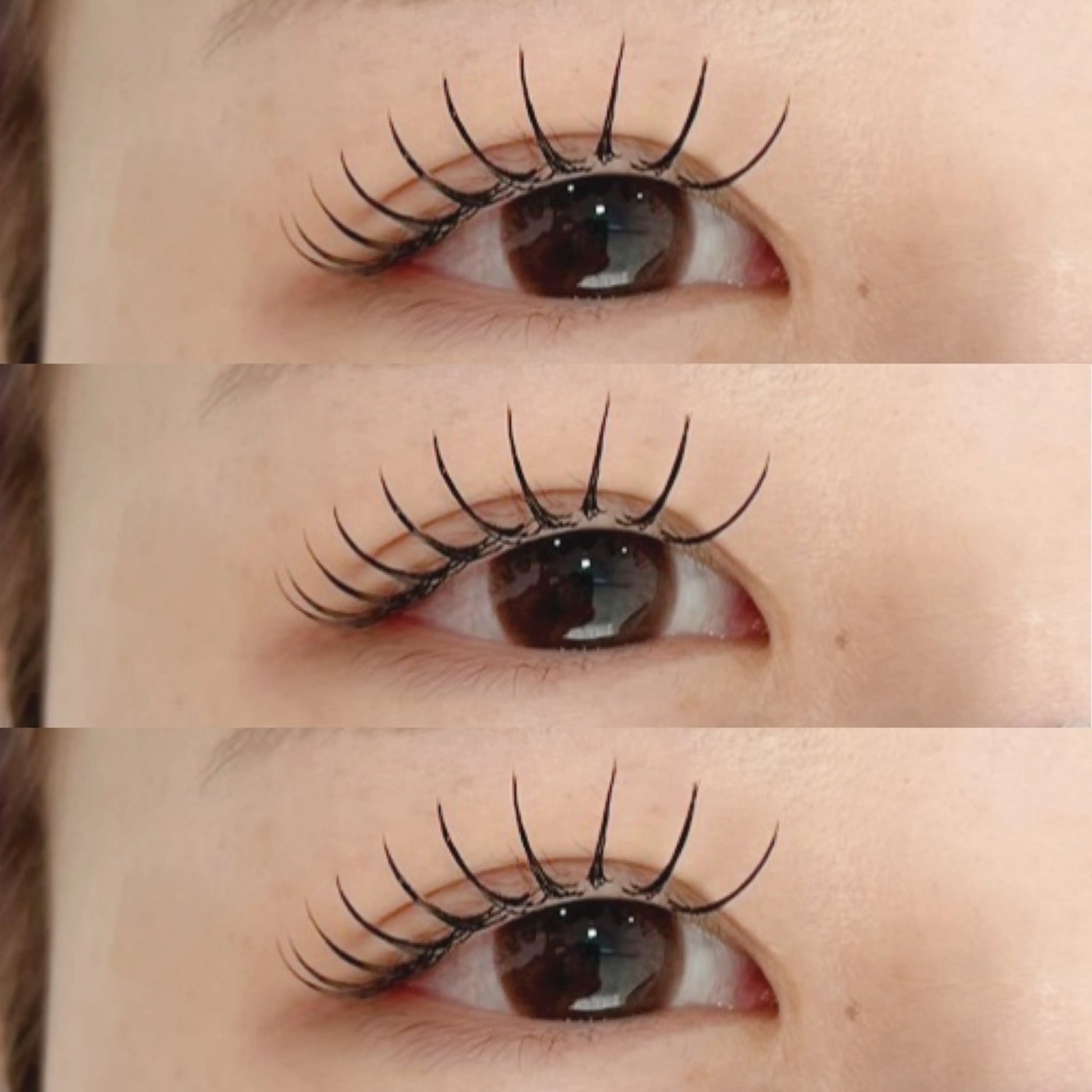 【当日予約限定】空きあり❤︎オフ込 フラットラッシュ120本🌻¥3,980※トップアイリスト施術（他スタッフ）の写真