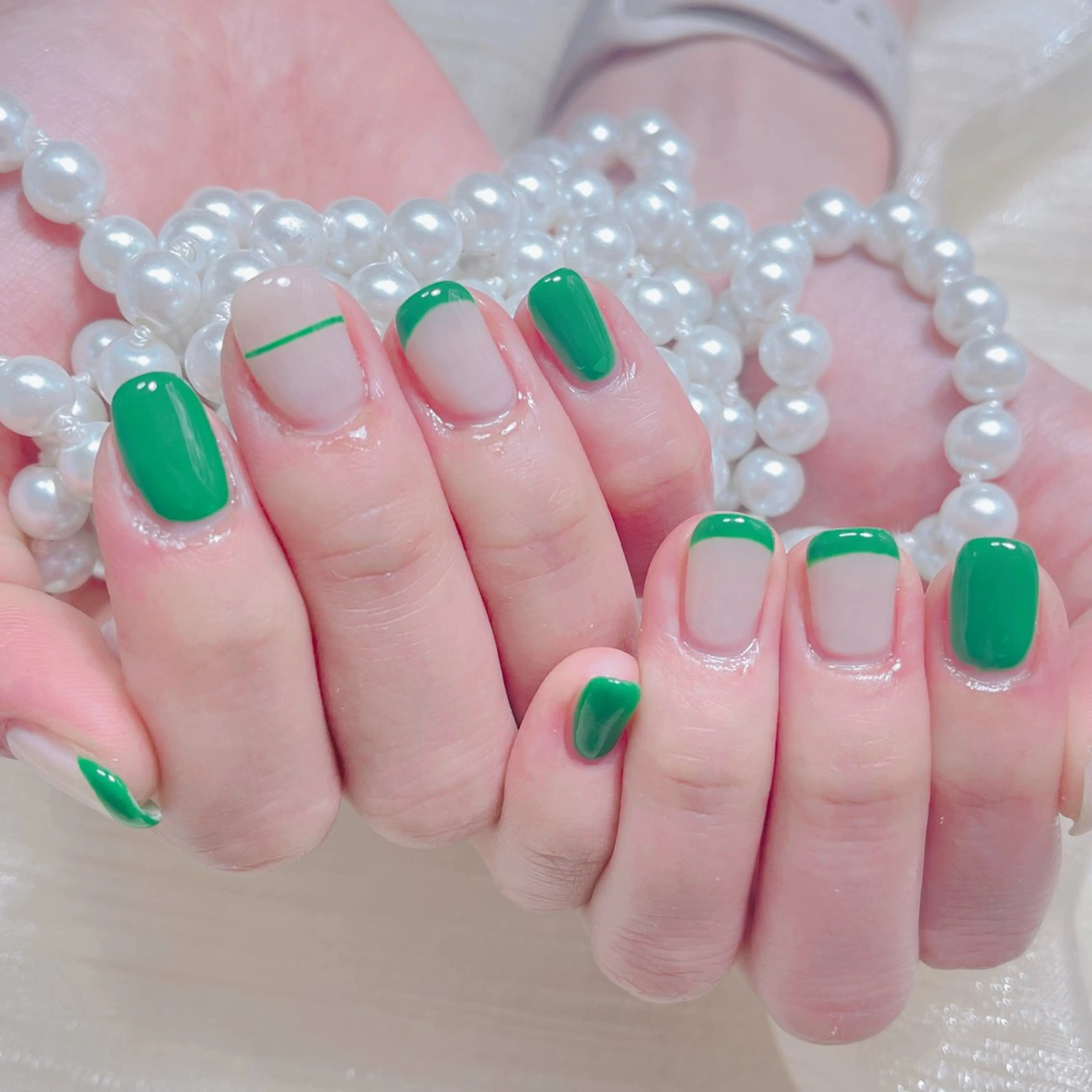 ネイル 🎀ネイルサロン エクラYUI🎀のネイルデザイン