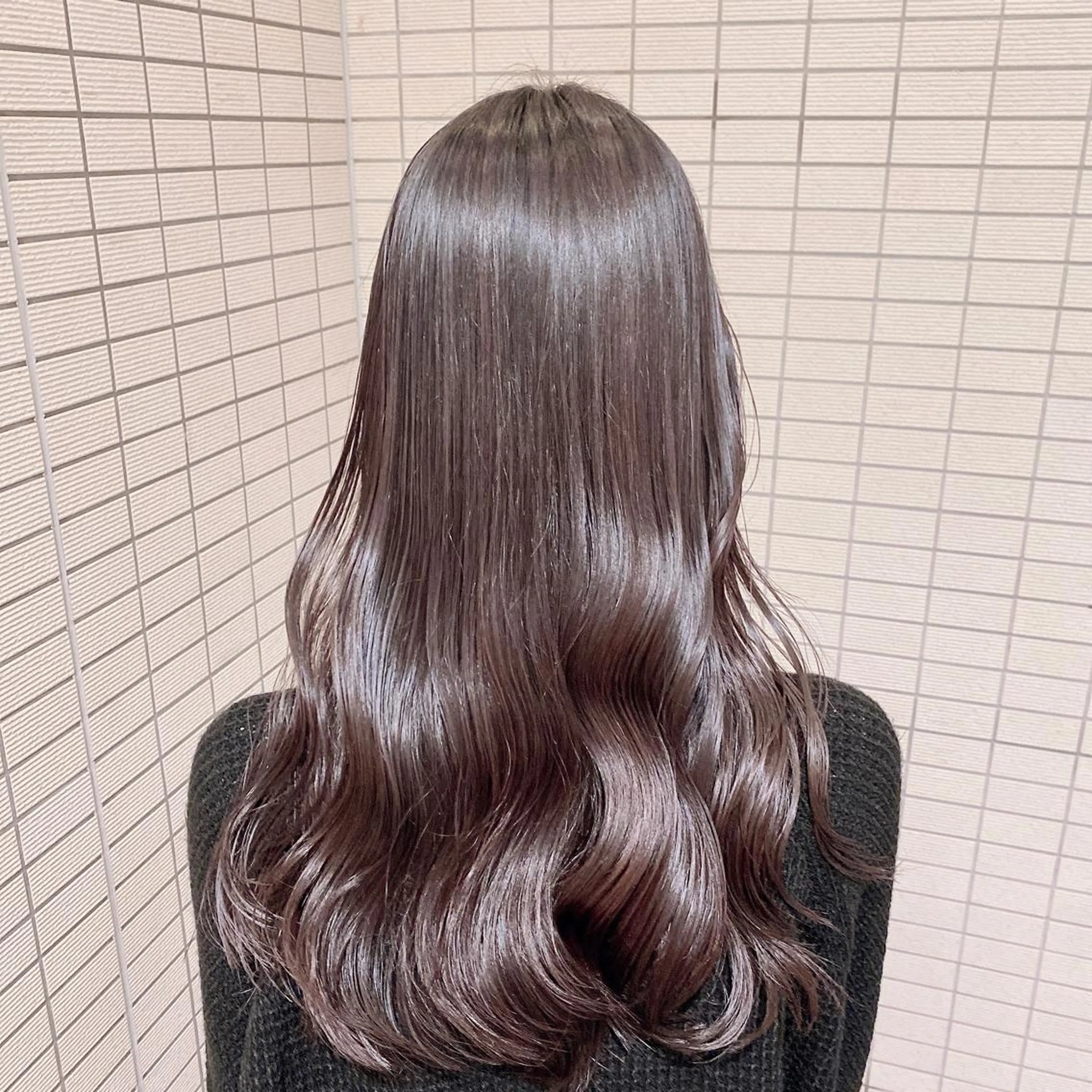 ロング 韓国風ヘア レイヤーカット 林 大貴のヘアスタイル