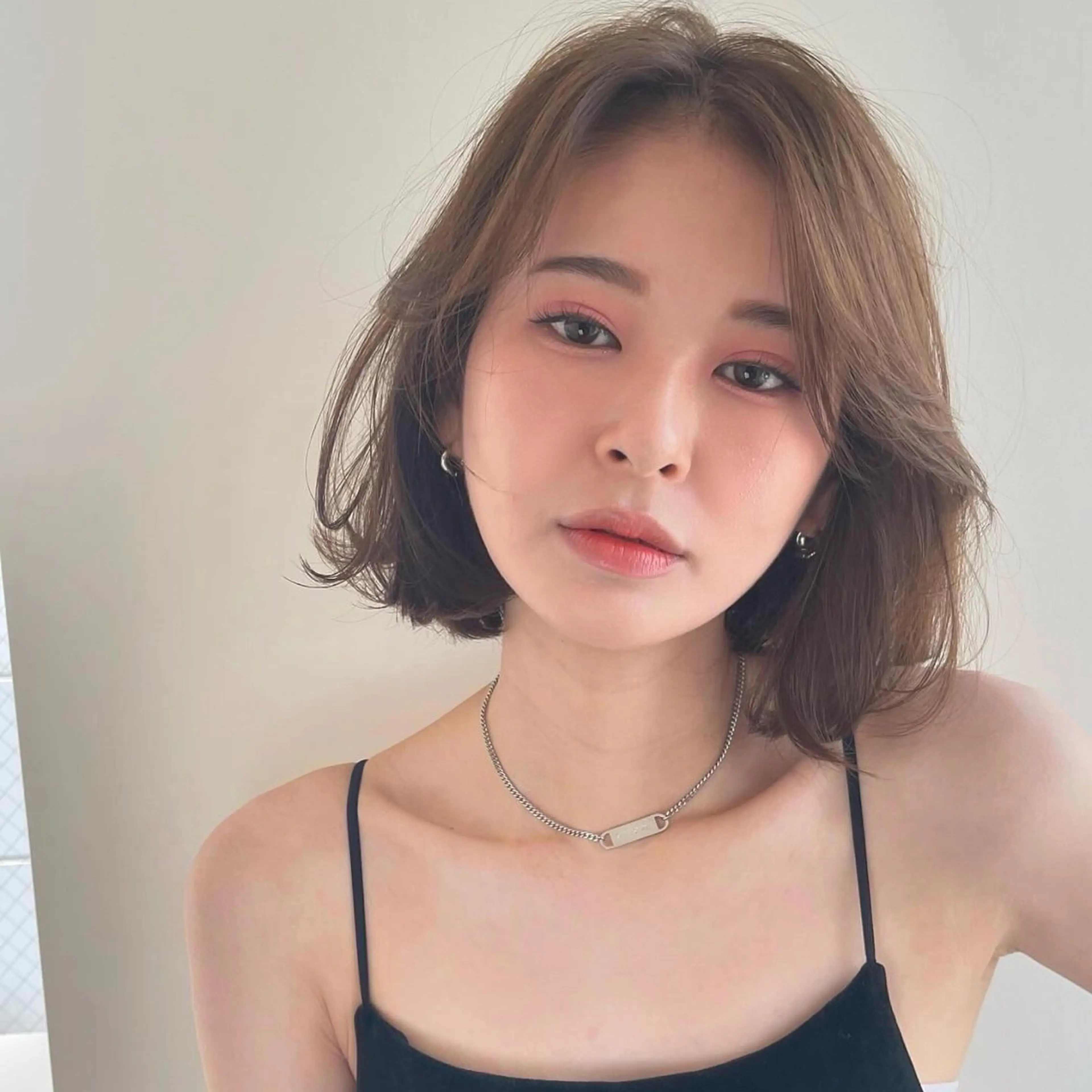 ミディアム ボブ 韓国風ヘア レイヤーカット カット ヘアカラー トリートメント ショート・ボブ特化 mahoのその他イメージ