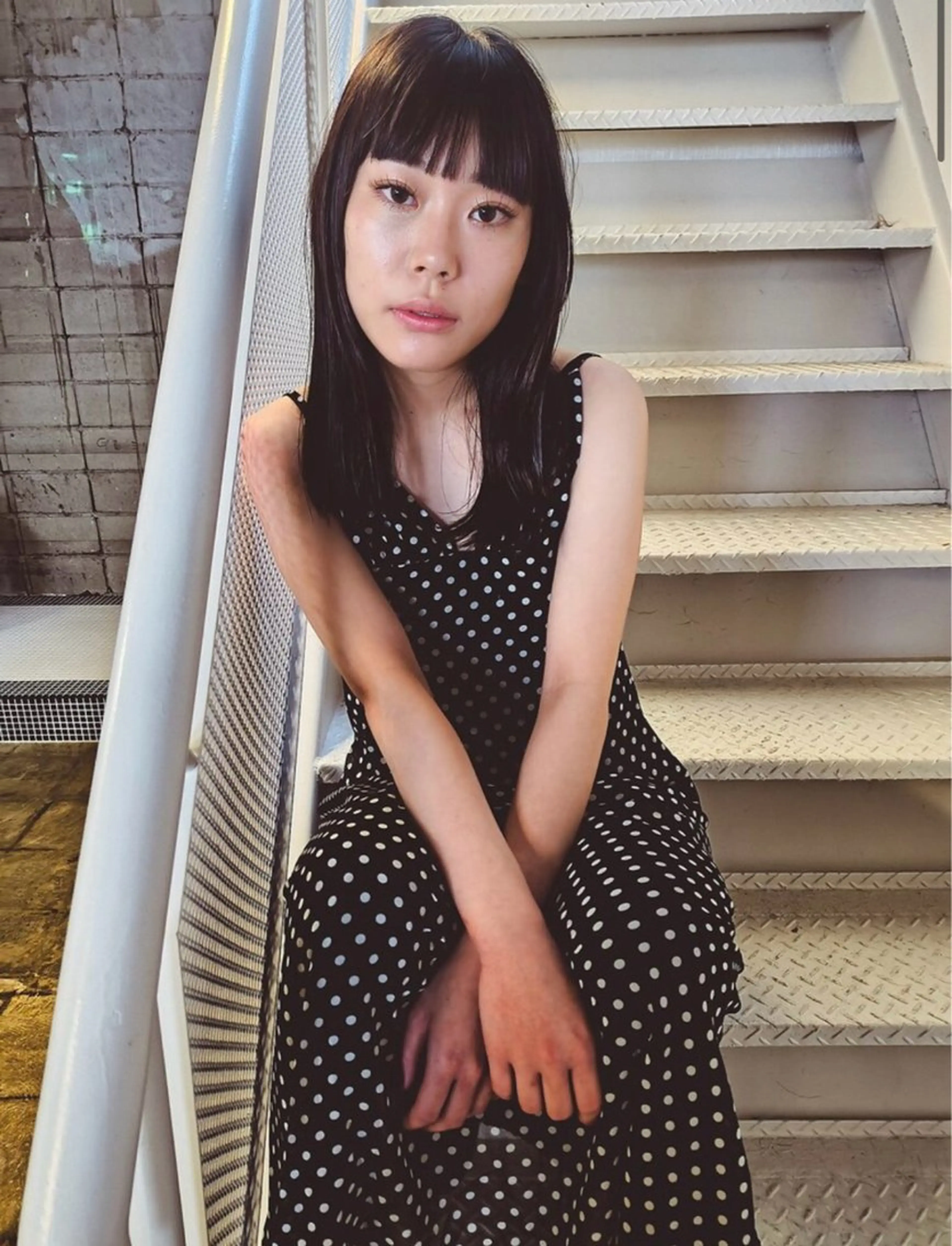 ミディアム カラー MIKU 岡山／倉敷／カットのヘアスタイル