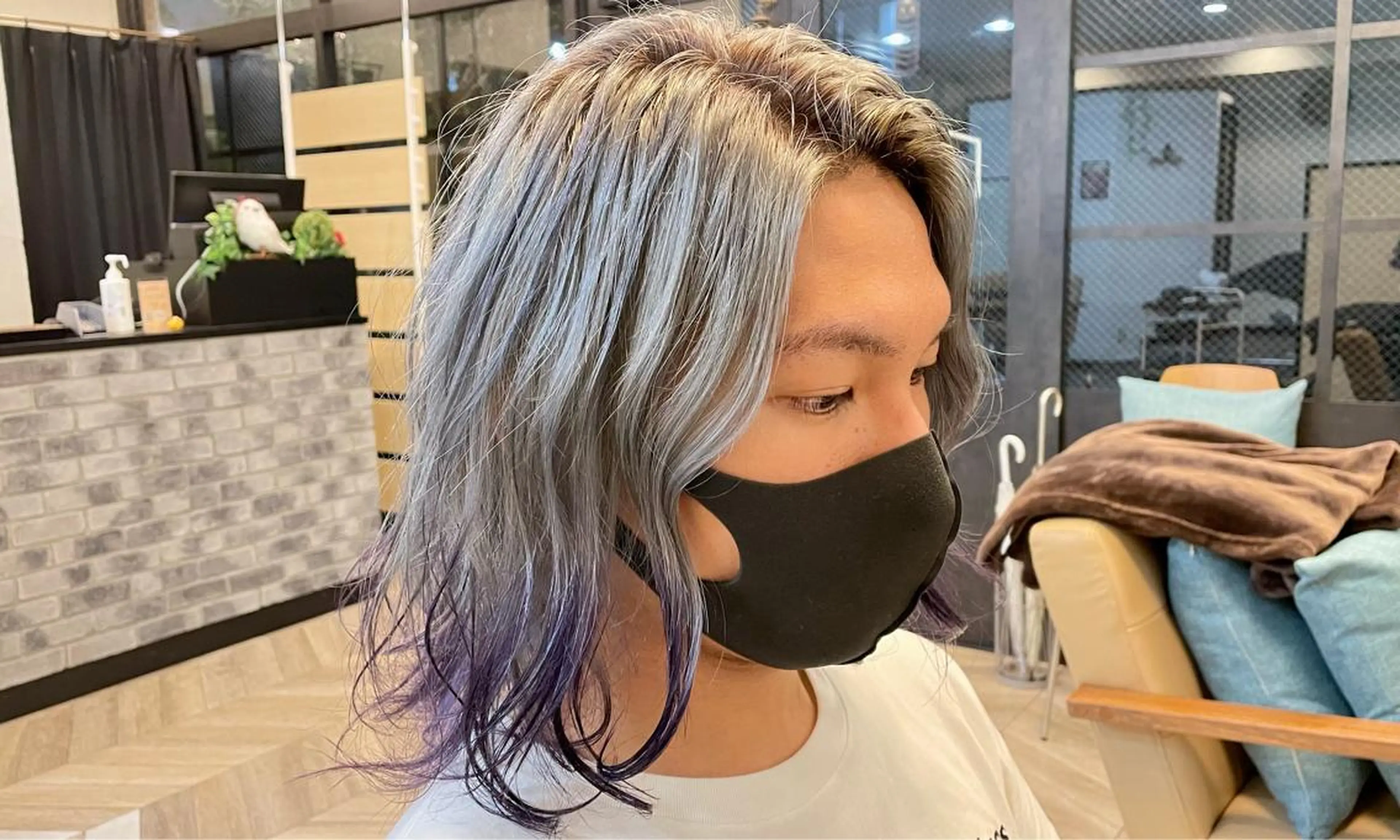 ミディアム カラー グラデーションカラー est hair Ameri 松戸西口店所属・est  店長 ✂︎高橋✂︎のヘアスタイル