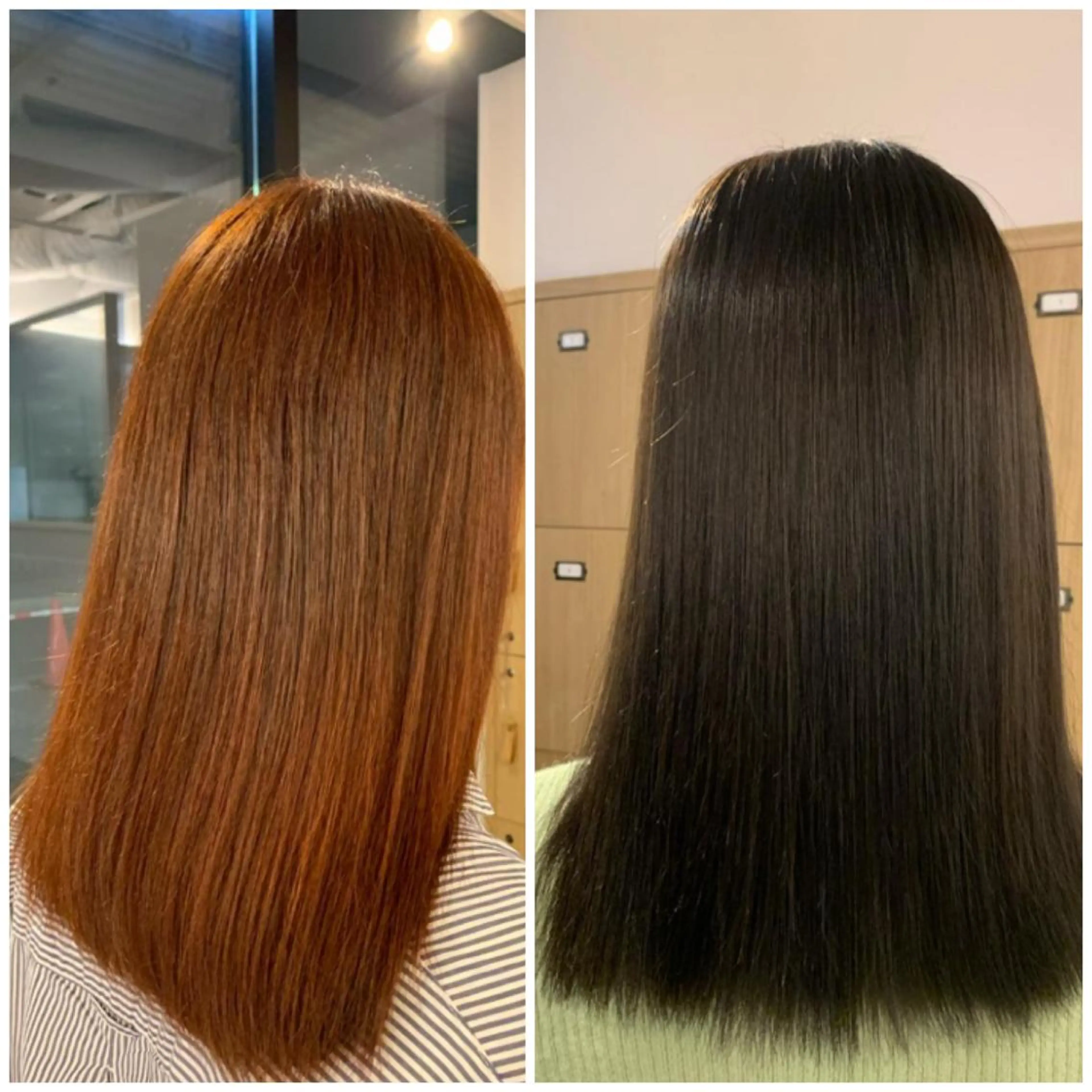 ミディアム カラー ベージュカラー ブリーチ グレージュ ブリーチなしカラー オレンジ ヘアカラー トリートメント サロウィン(SALOWIN)原宿iori店所属・れい🫧 ハイトーン特化のヘアスタイル