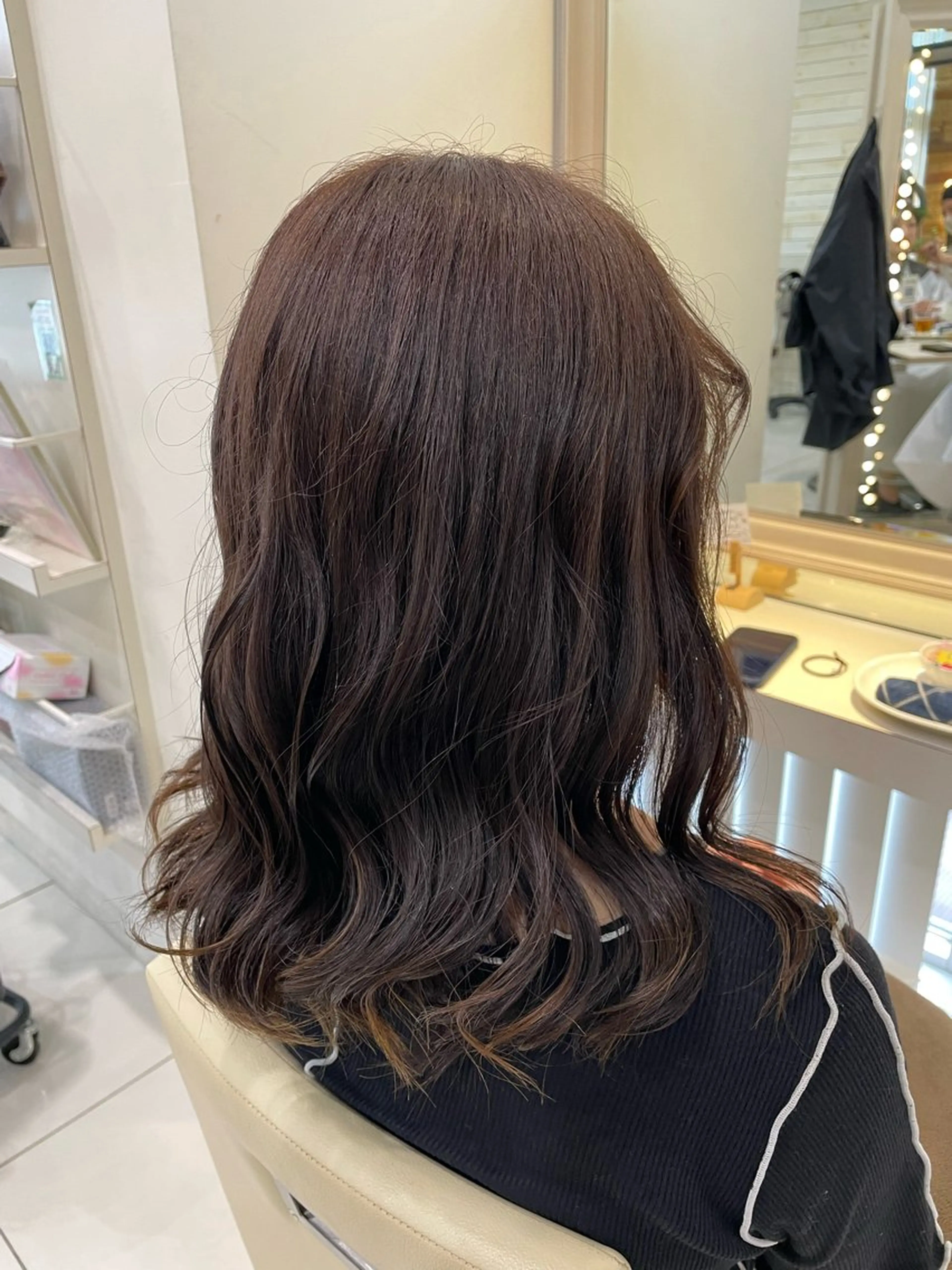 カット＋透明感カラー＋2ステップトリートメント¥14520円➜¥11000円の写真