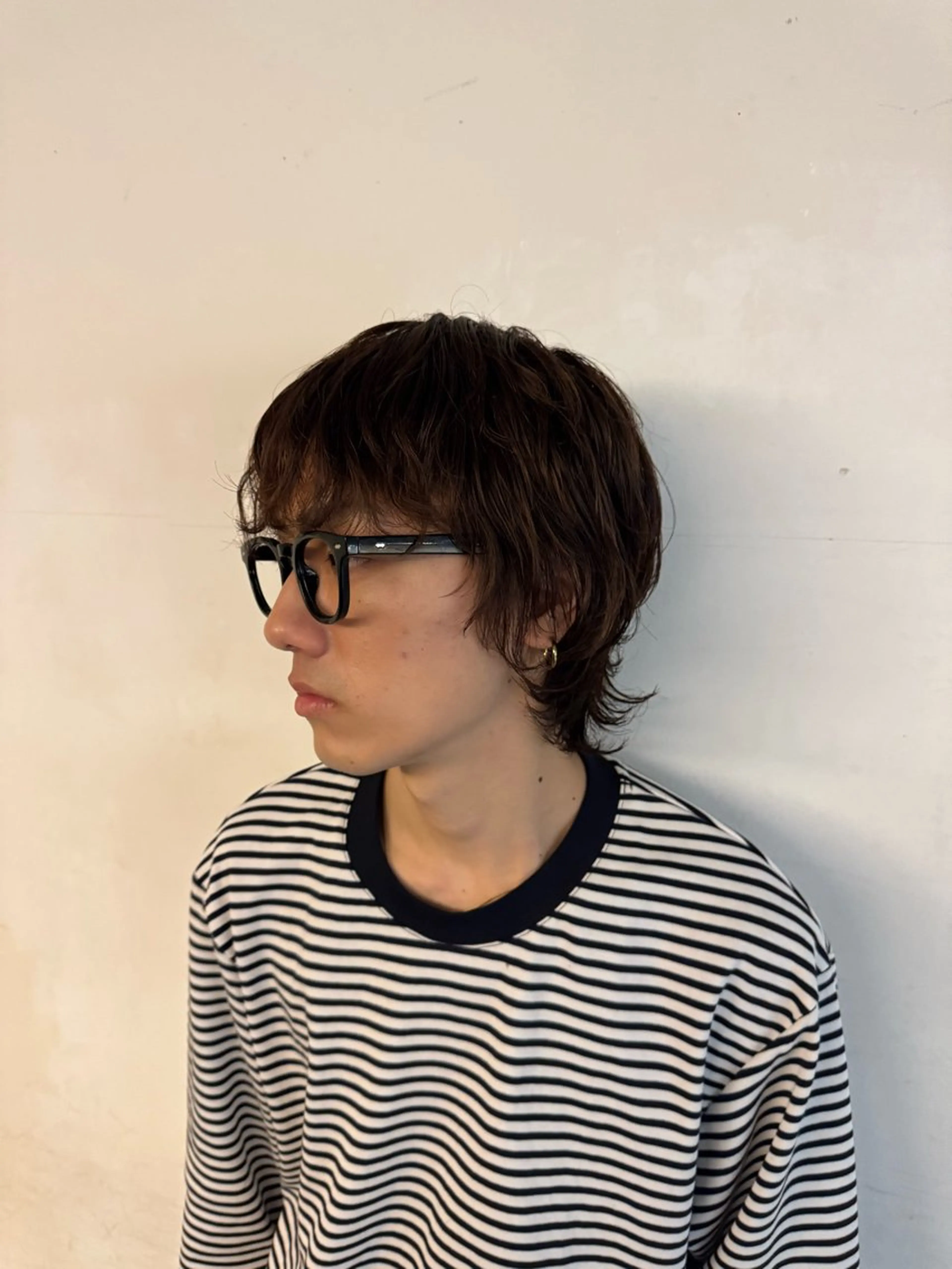 パーマ メンズ 角南 莉朱のヘアスタイル