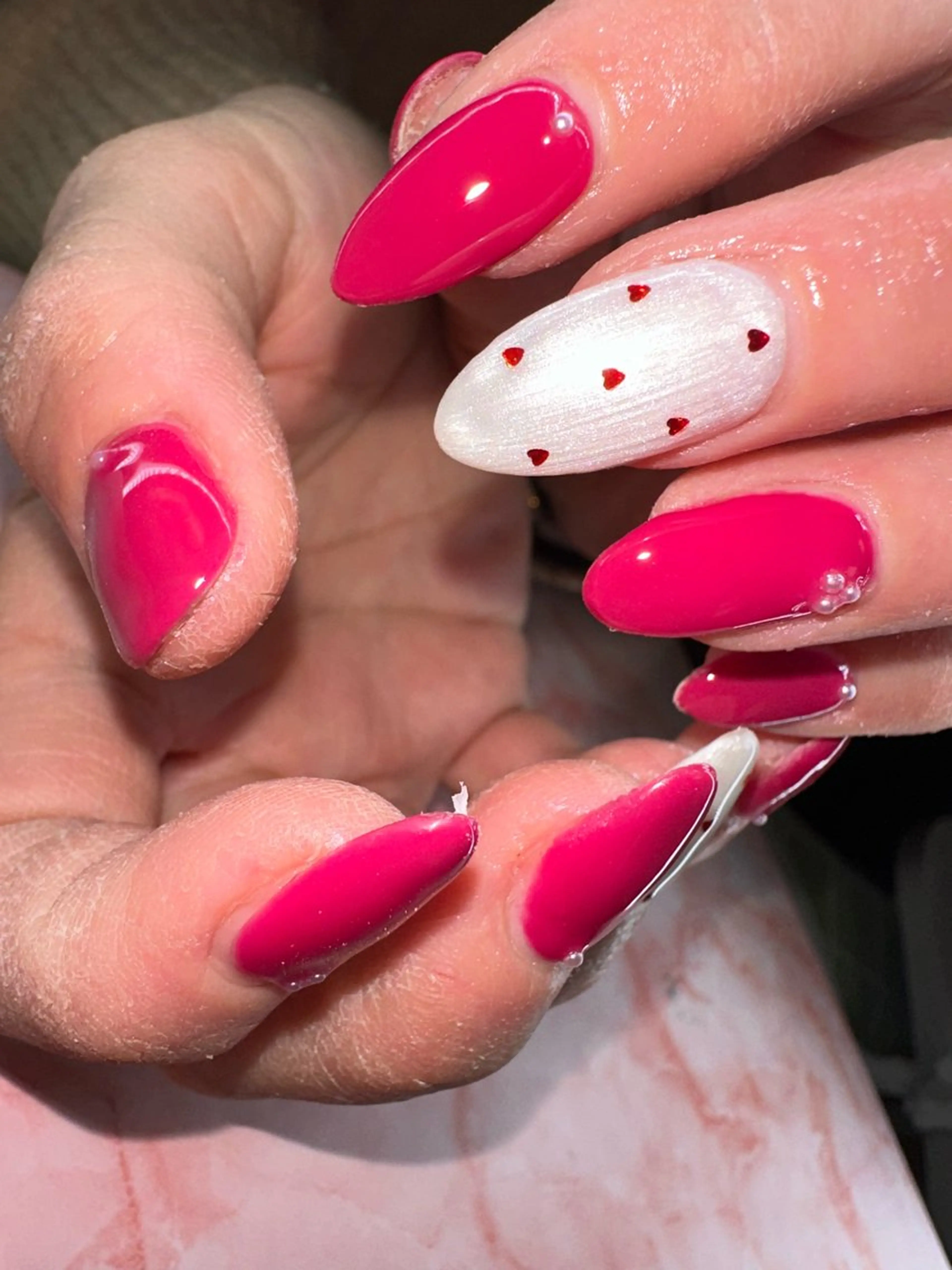 ミディアム ハンドネイル YOKOSUKA NAILS⚓️のネイルデザイン