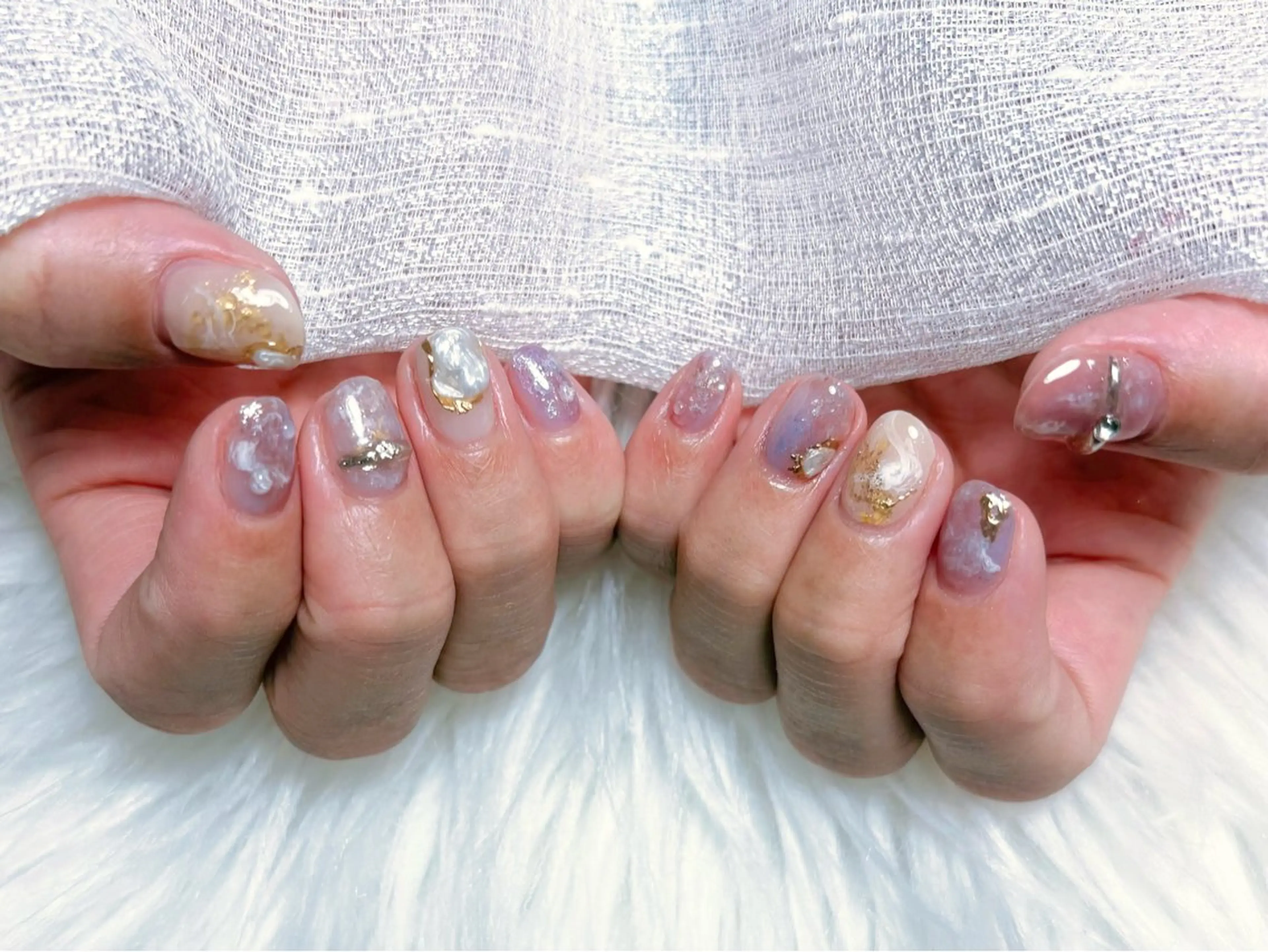 ネイル ハンドネイル 【Eclat ｴｸﾗ】nail＆beauty所属・Eclat［ｴｸﾗ］ Yuriのネイルデザイン