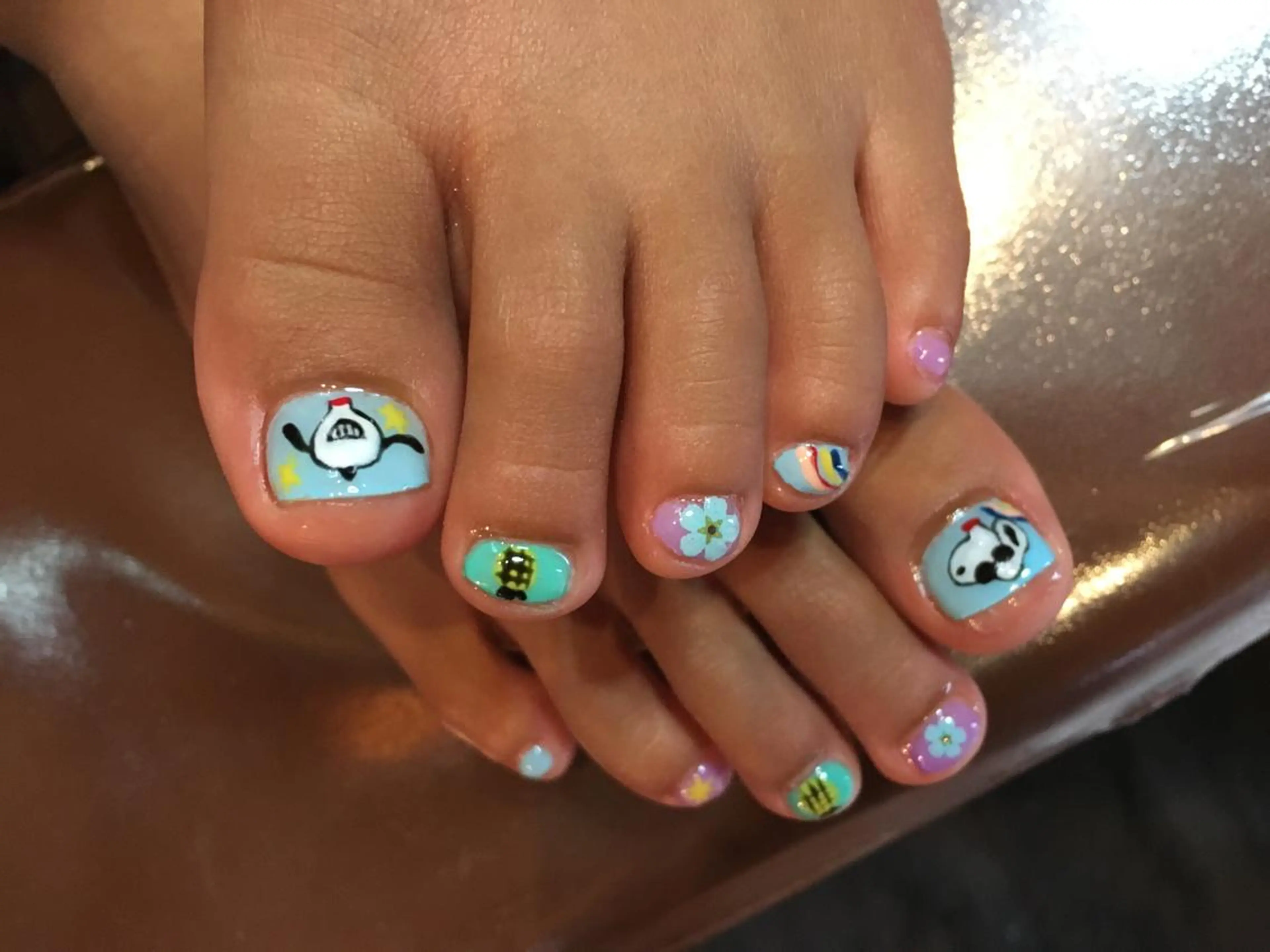 キッズ ネイル Totalbeautysalon Coco所属・Coco caoriのマツエク・マツパデザイン