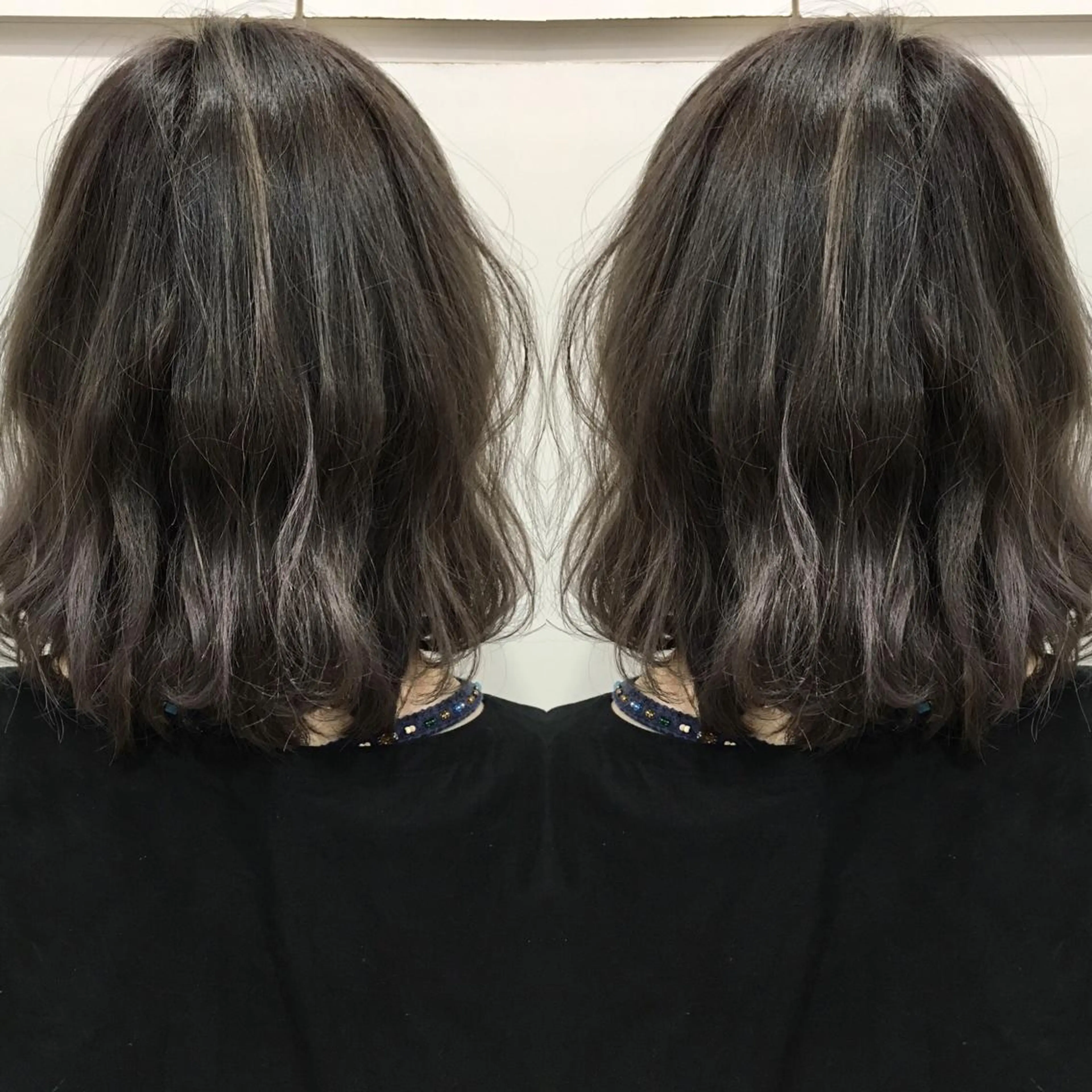 ミディアム カラー 寺内 紳悟のヘアスタイル