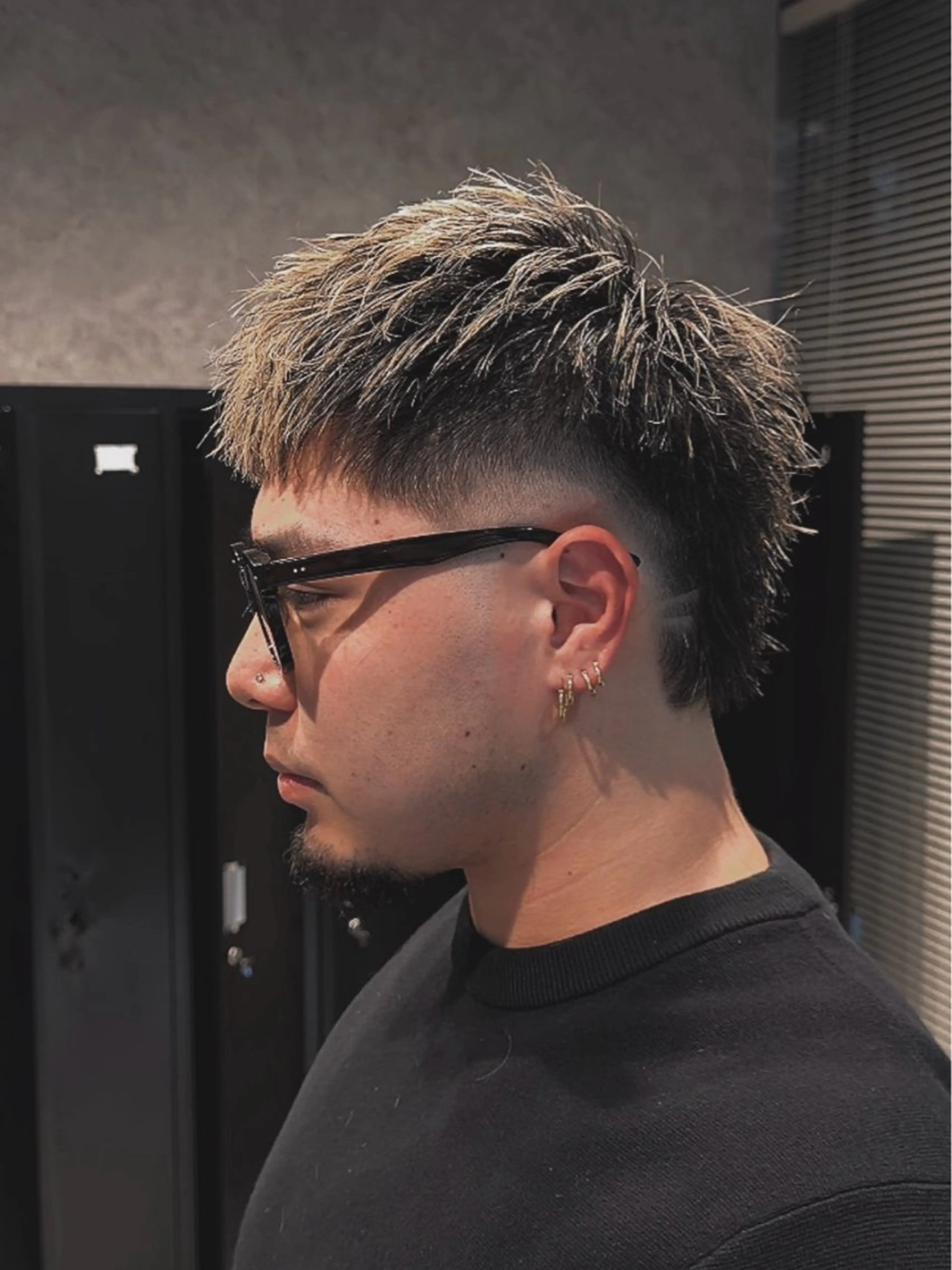 カット＋フェードカットの写真