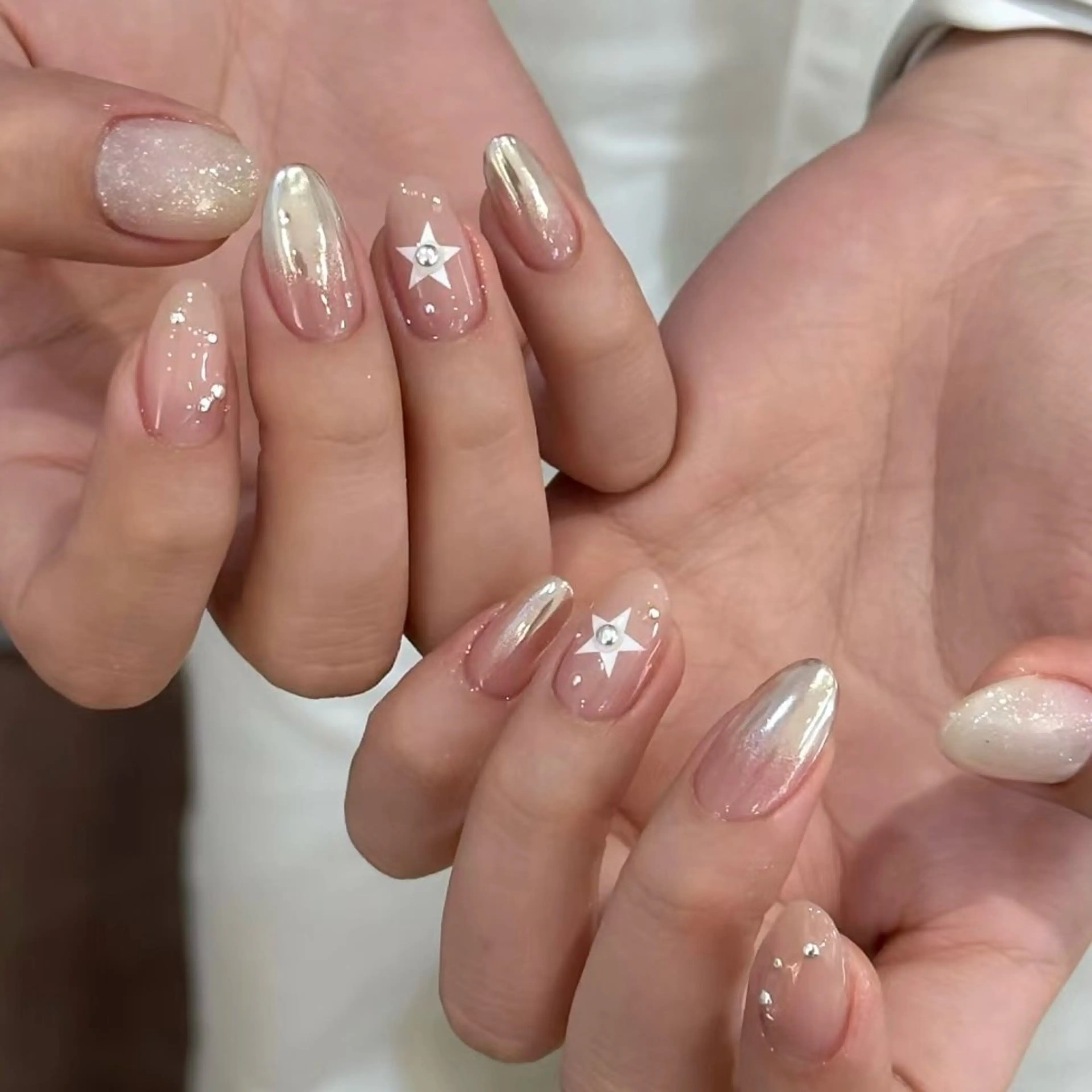 ネイル ハンドネイル By moonネイル 🌷ワンホン/韓国風のネイルデザイン