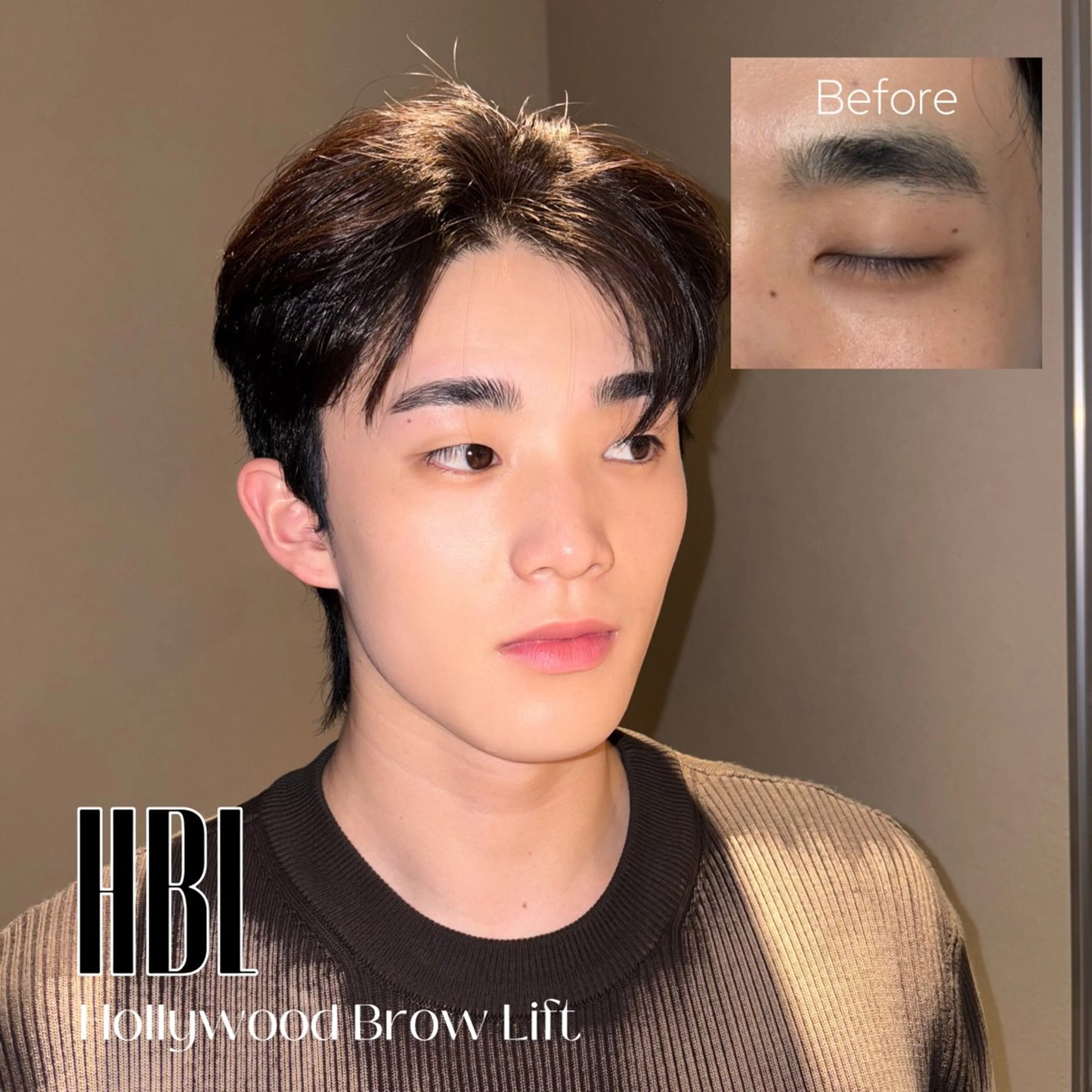 【銀座駅5分】【キャッシュレス対応⭕️】ハリウッドブロウリフト（眉カット付）の写真