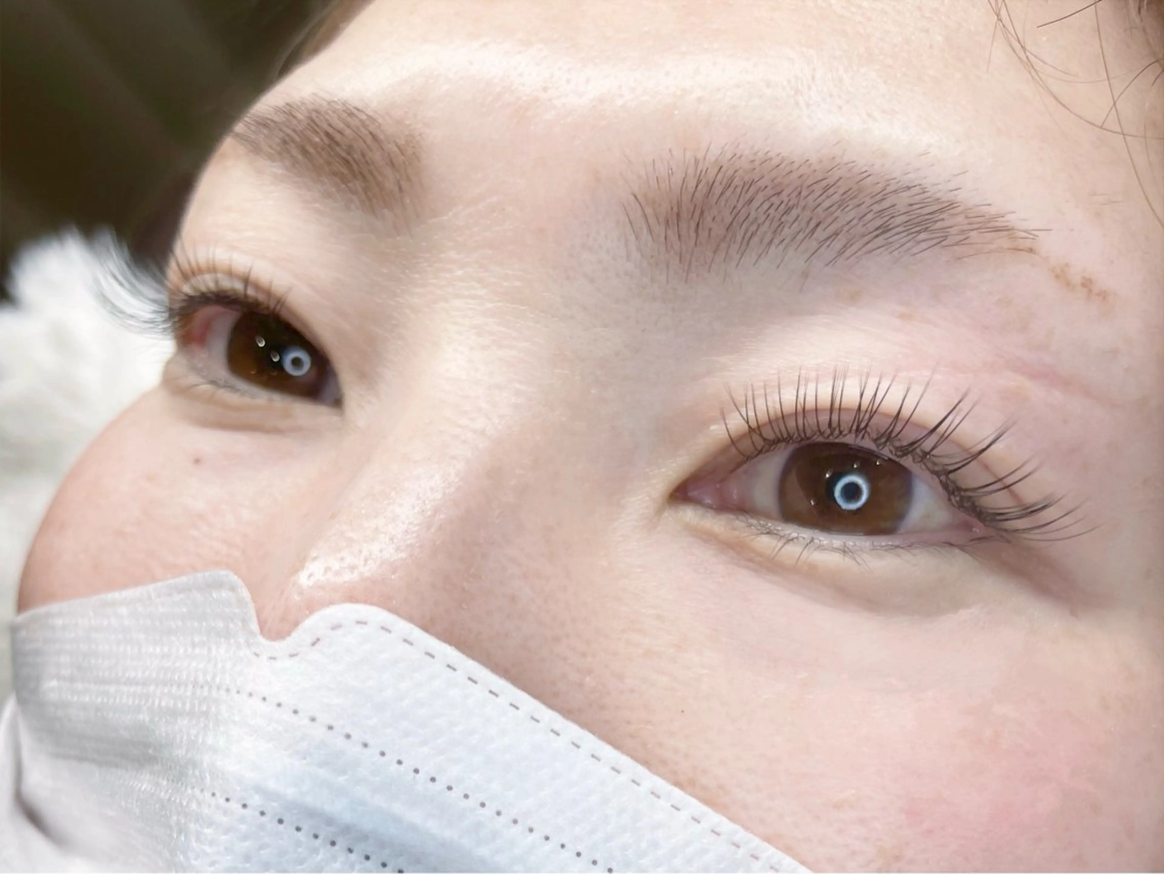 マツエク・マツパ フラットラッシュ マツエク moe beauty salon所属・関口 千聖のマツエク・マツパデザイン