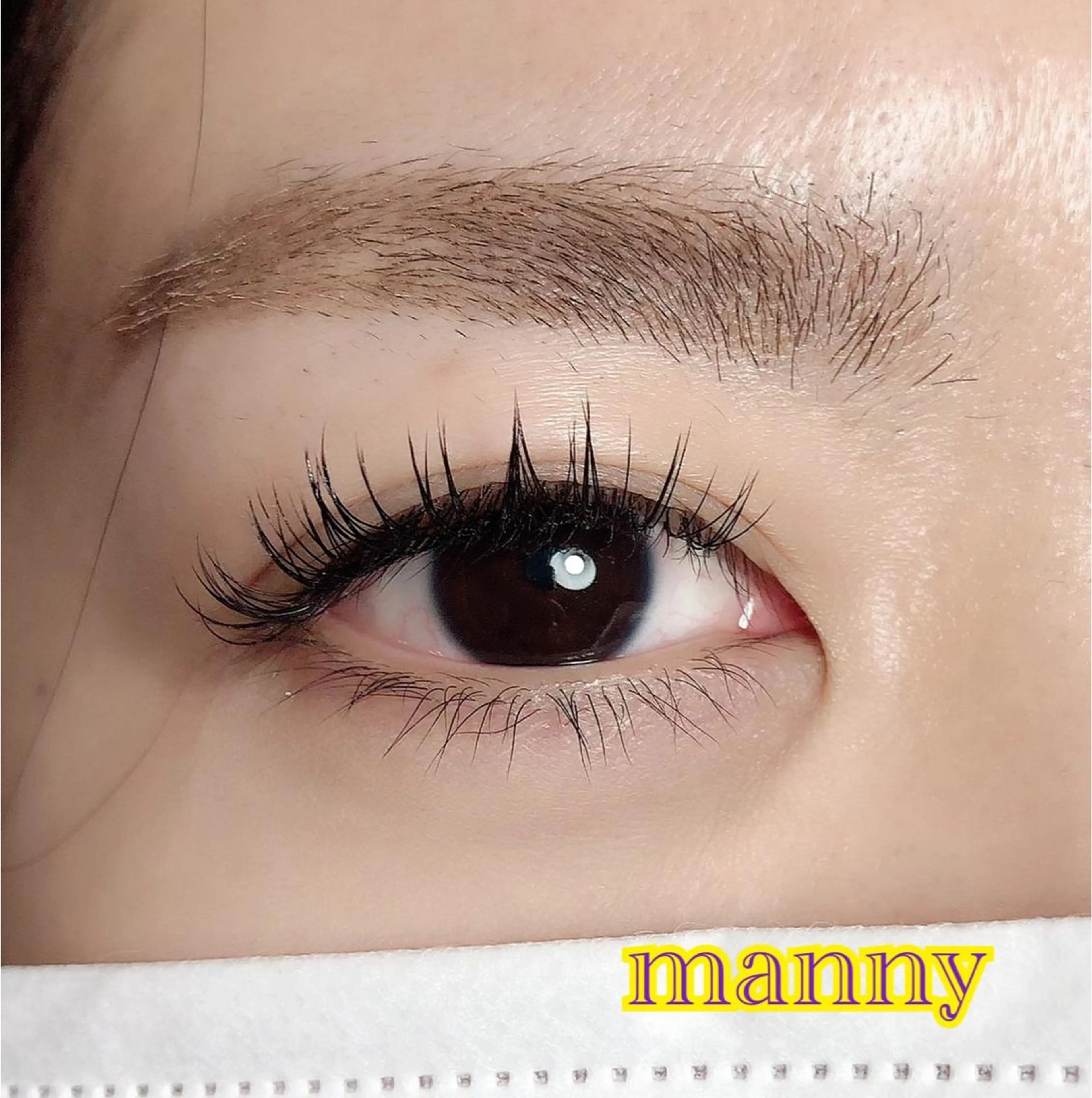 マツエク・マツパ manny eyelashのマツエク・マツパデザイン