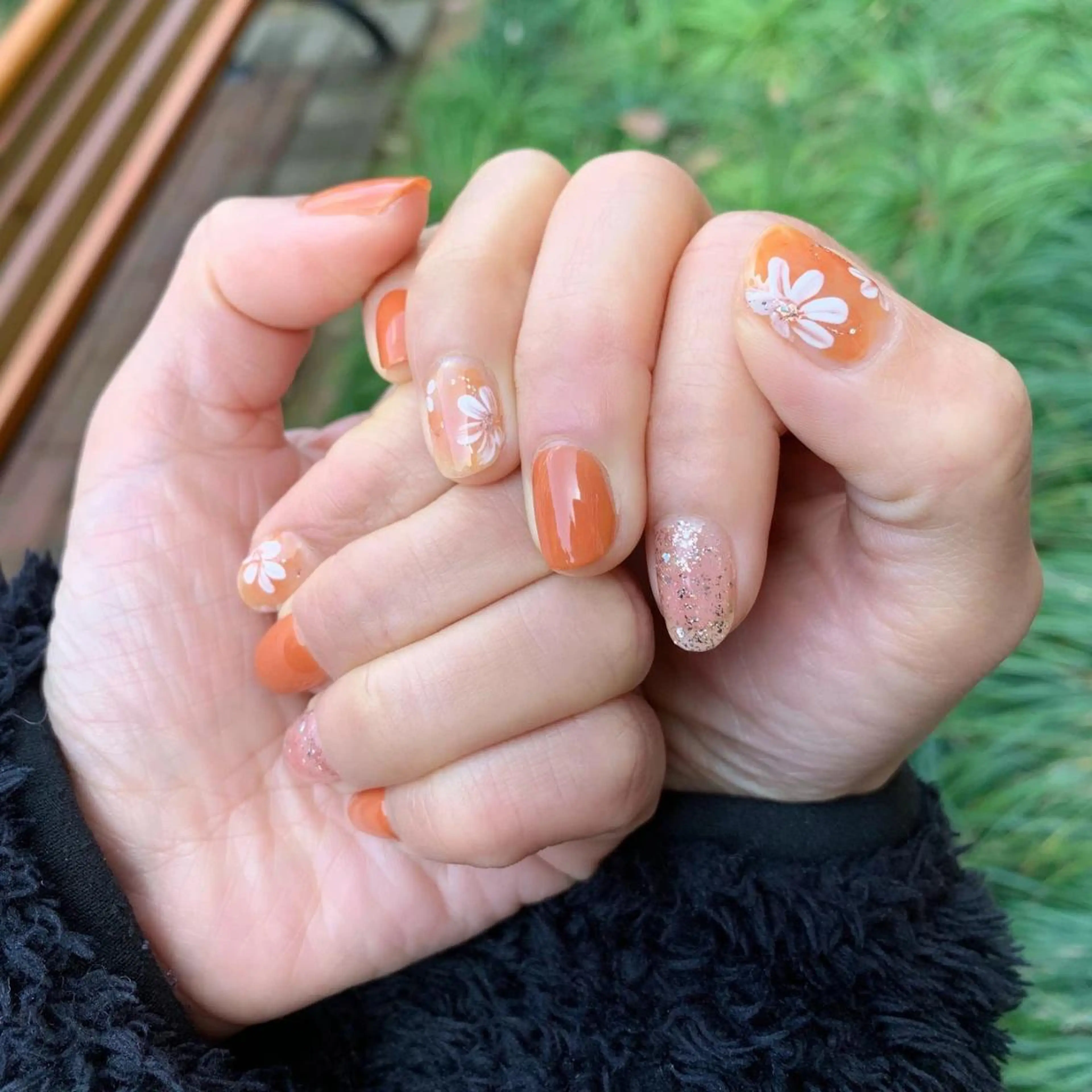 ネイル 🦋ネイルサロン ブラン🌈ゆりのネイルデザイン