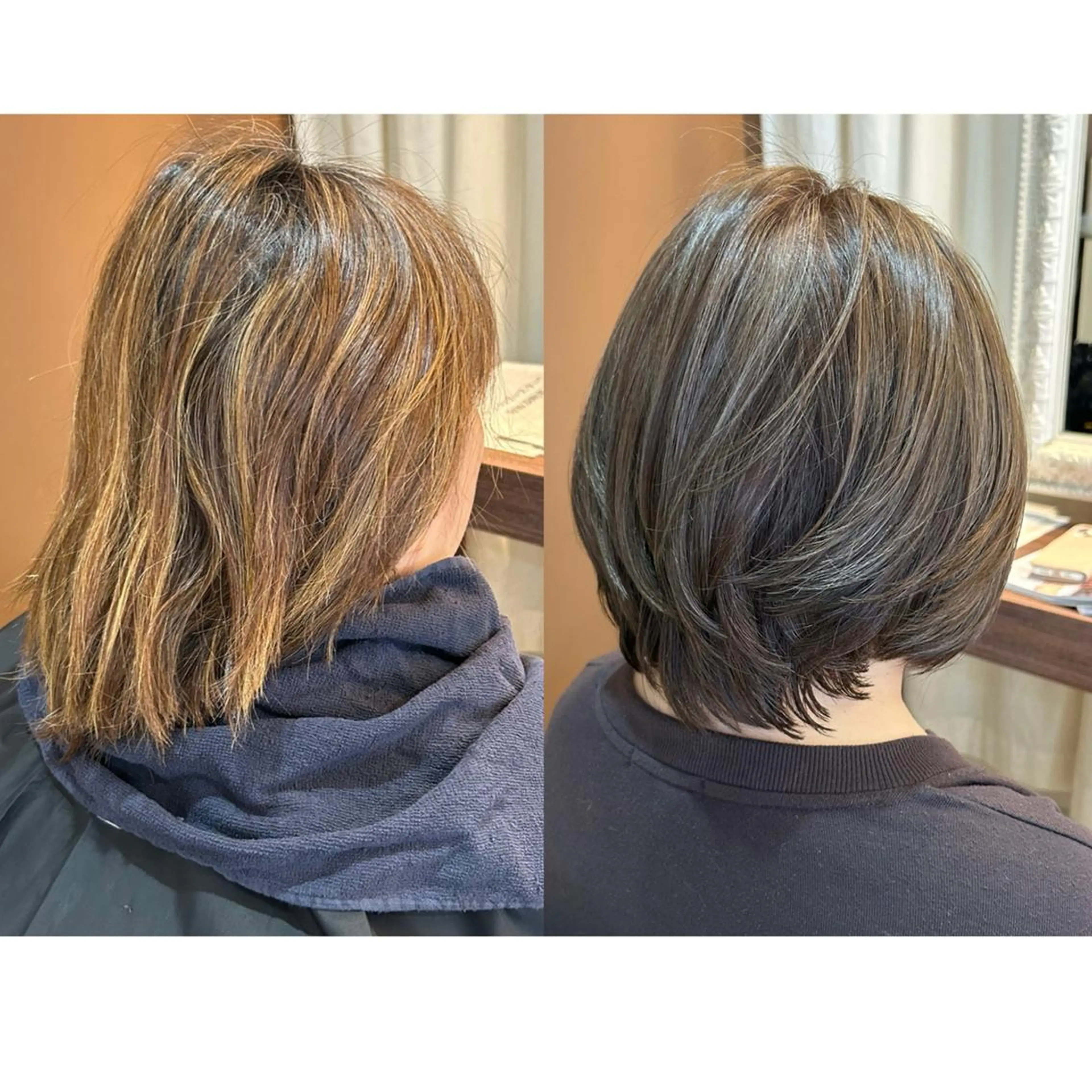 ミディアム 🌿美容室イチエ ふしみさな🫧のヘアスタイル