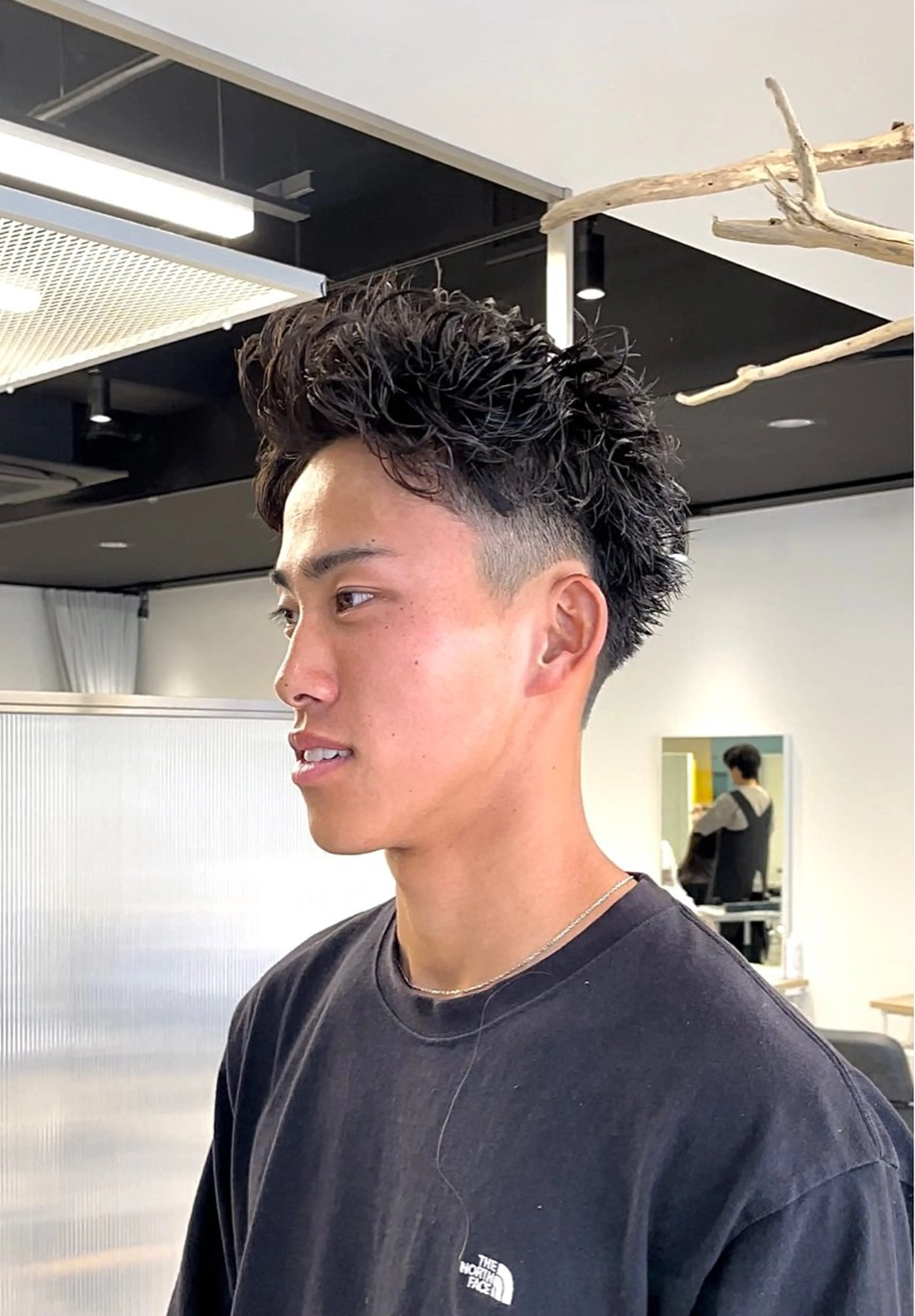 ショート パーマ メンズ カット パーマ 【圧倒的センス】 まる/メンズカラーのヘアスタイル