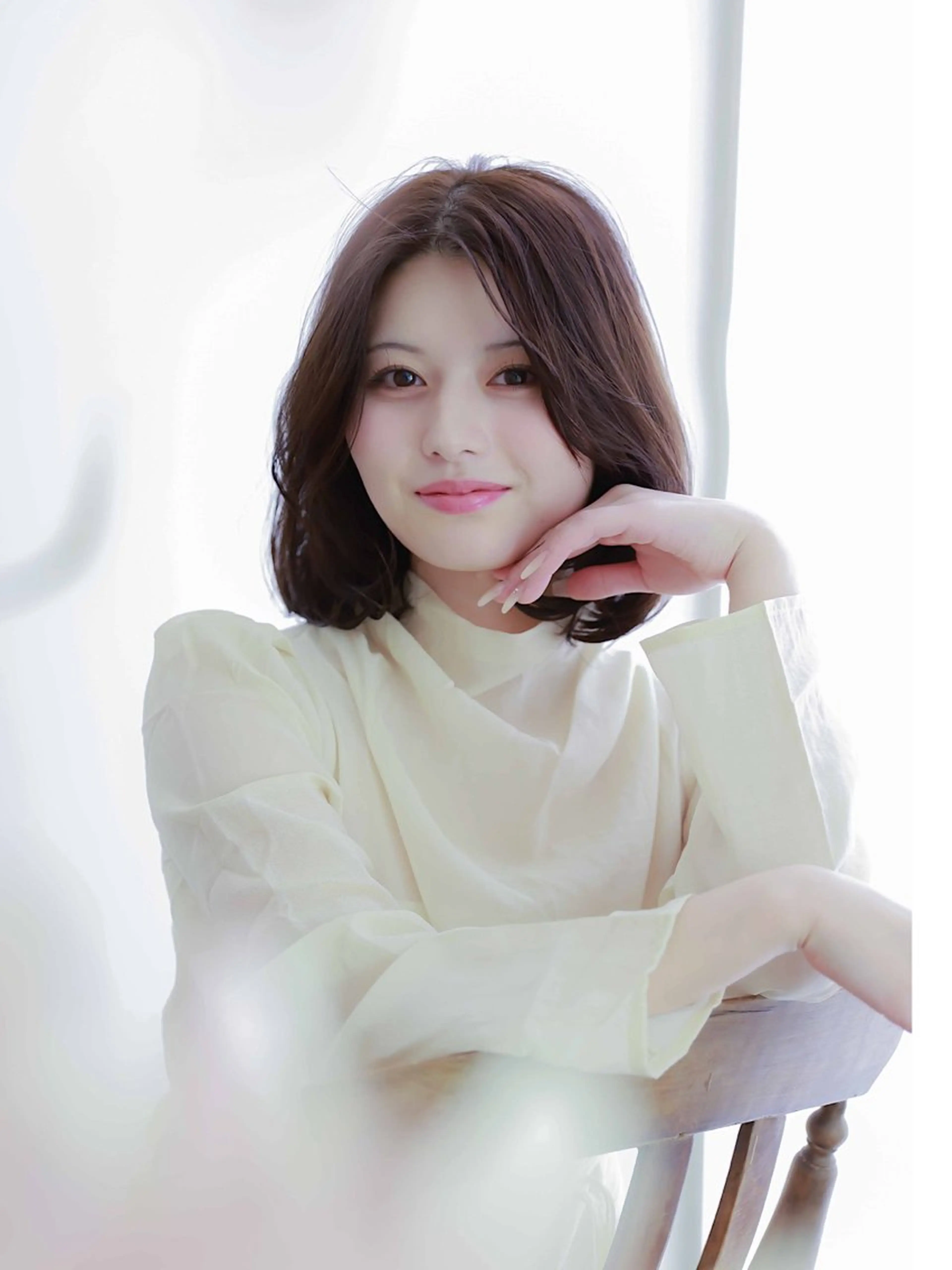 ミディアム タンバルモリ 💫モテ髪顔周り💫 塚　優貴のヘアスタイル