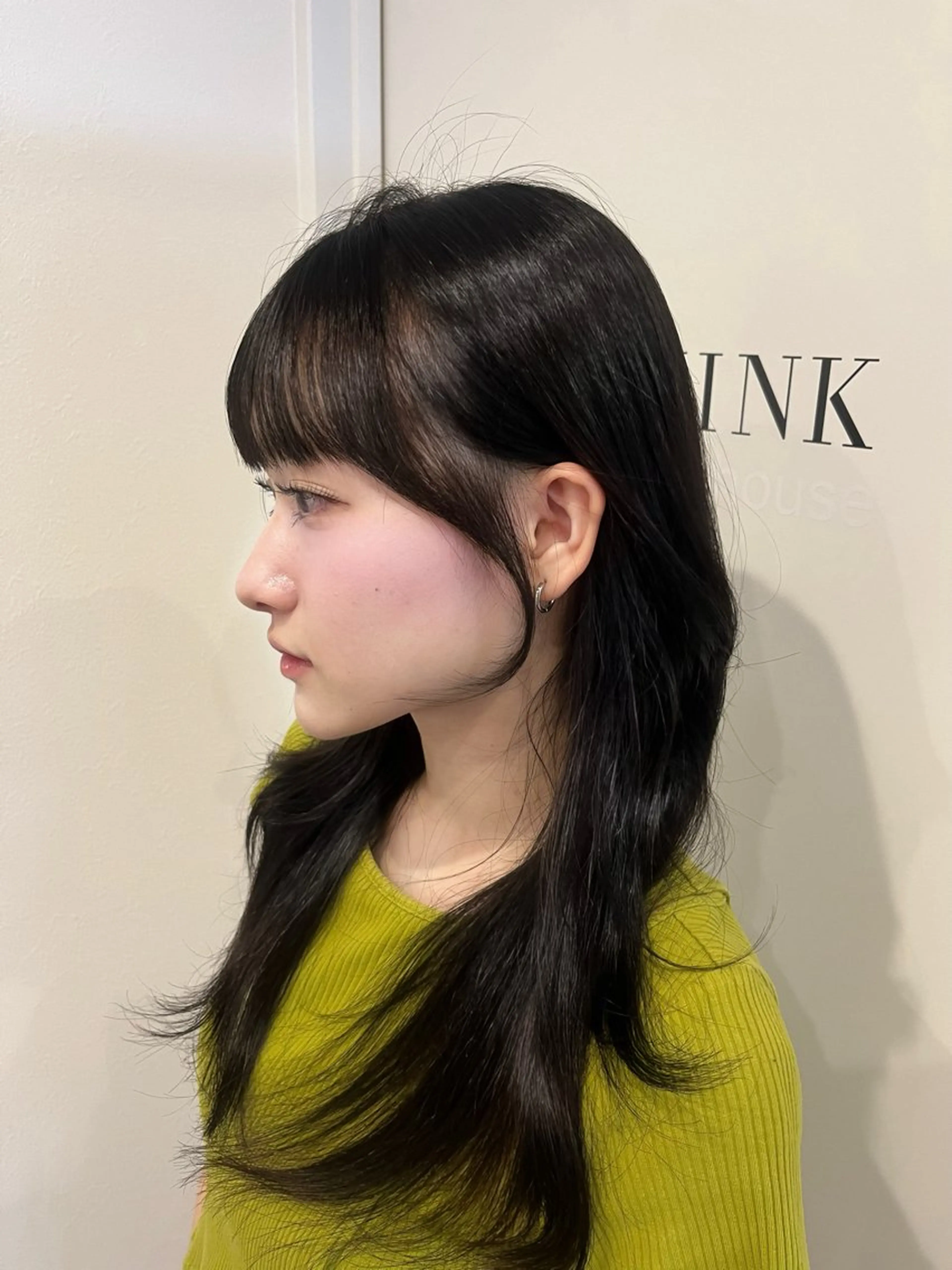 ロング 顔周りカット 透明感カラー/京都 /Himari🩶のヘアスタイル