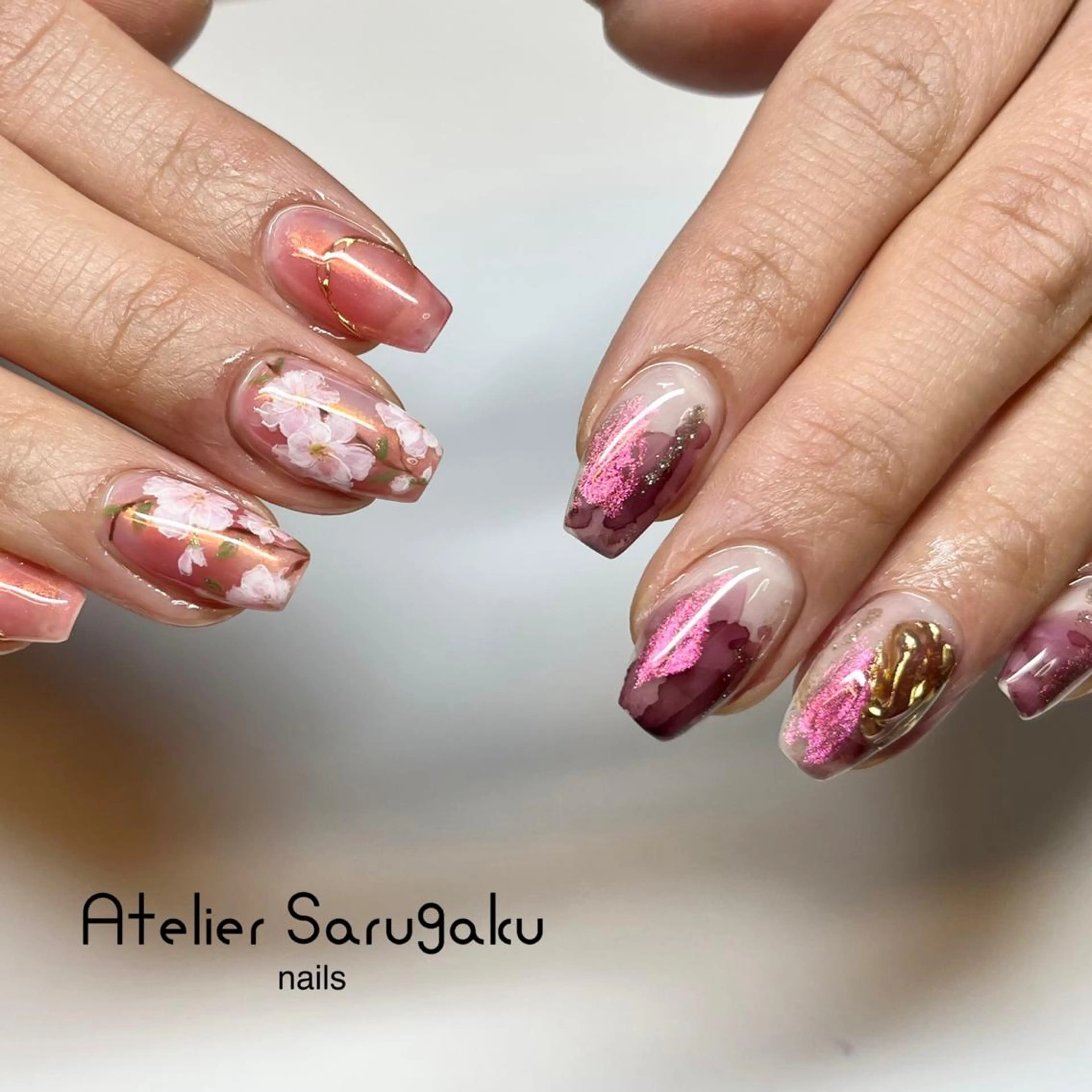 ネイル 駒沢大学sususu Marinaのネイルデザイン