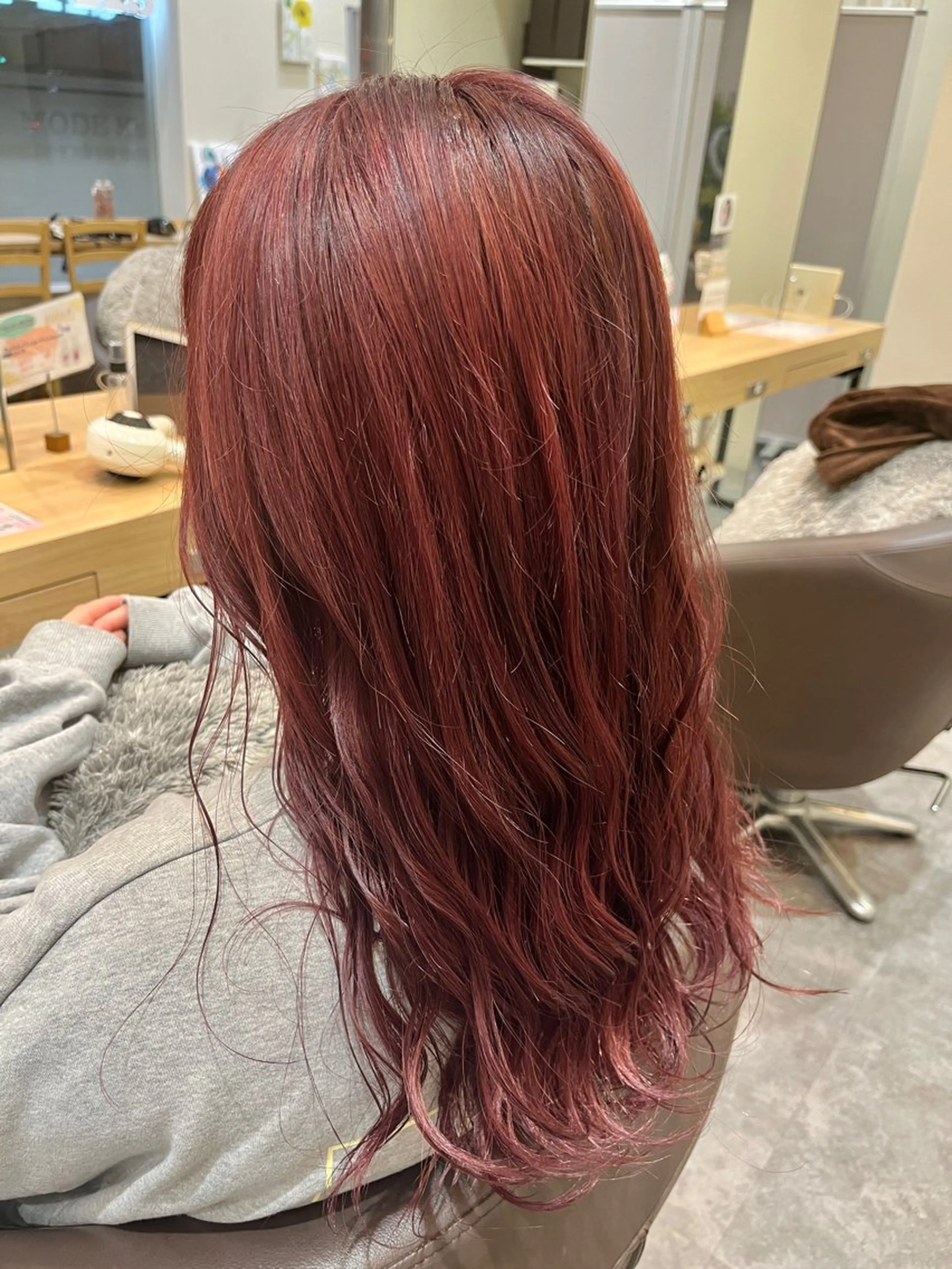 ミディアム 【ROSSO】 SHUHEIのヘアスタイル
