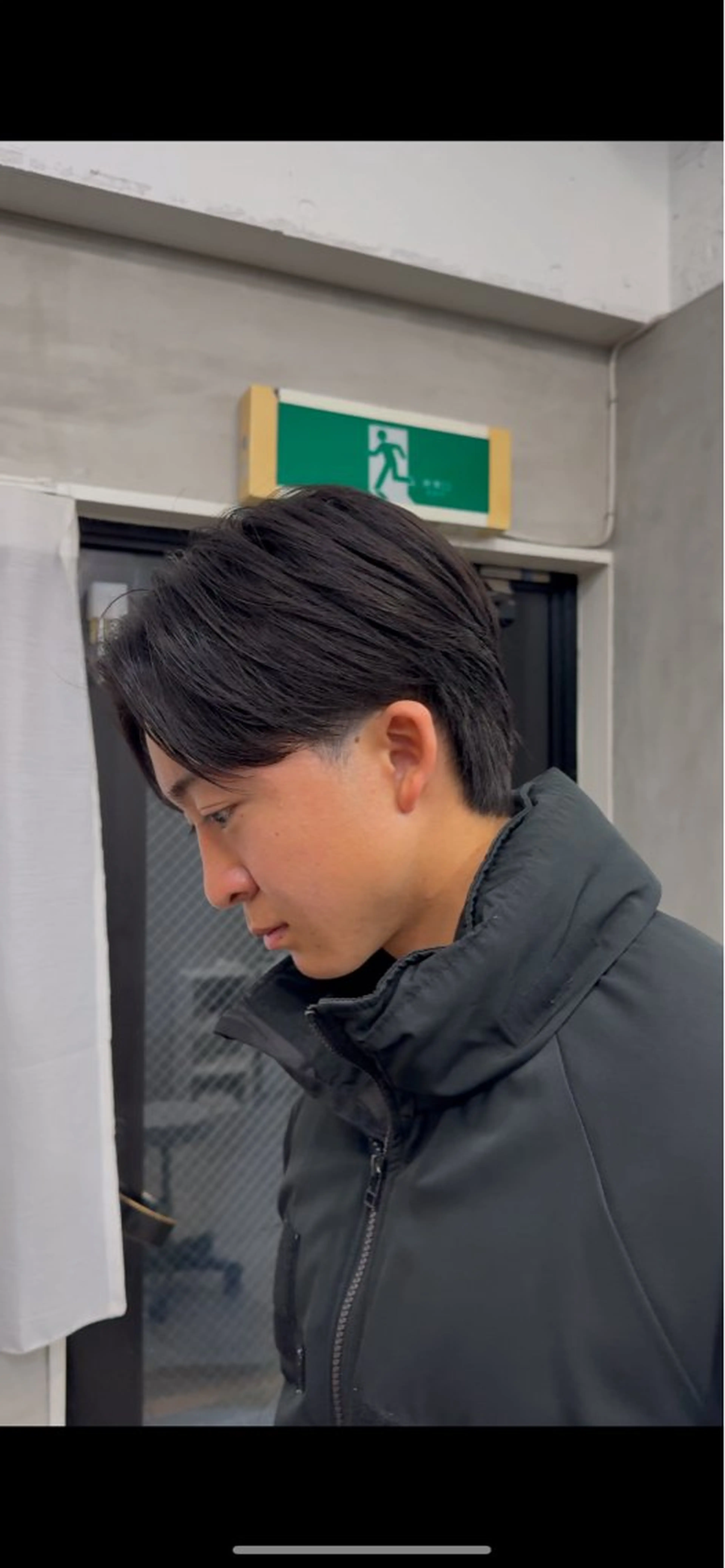 ショート メンズ PERCUT原宿所属・無料カット 藤田遼晴のヘアスタイル