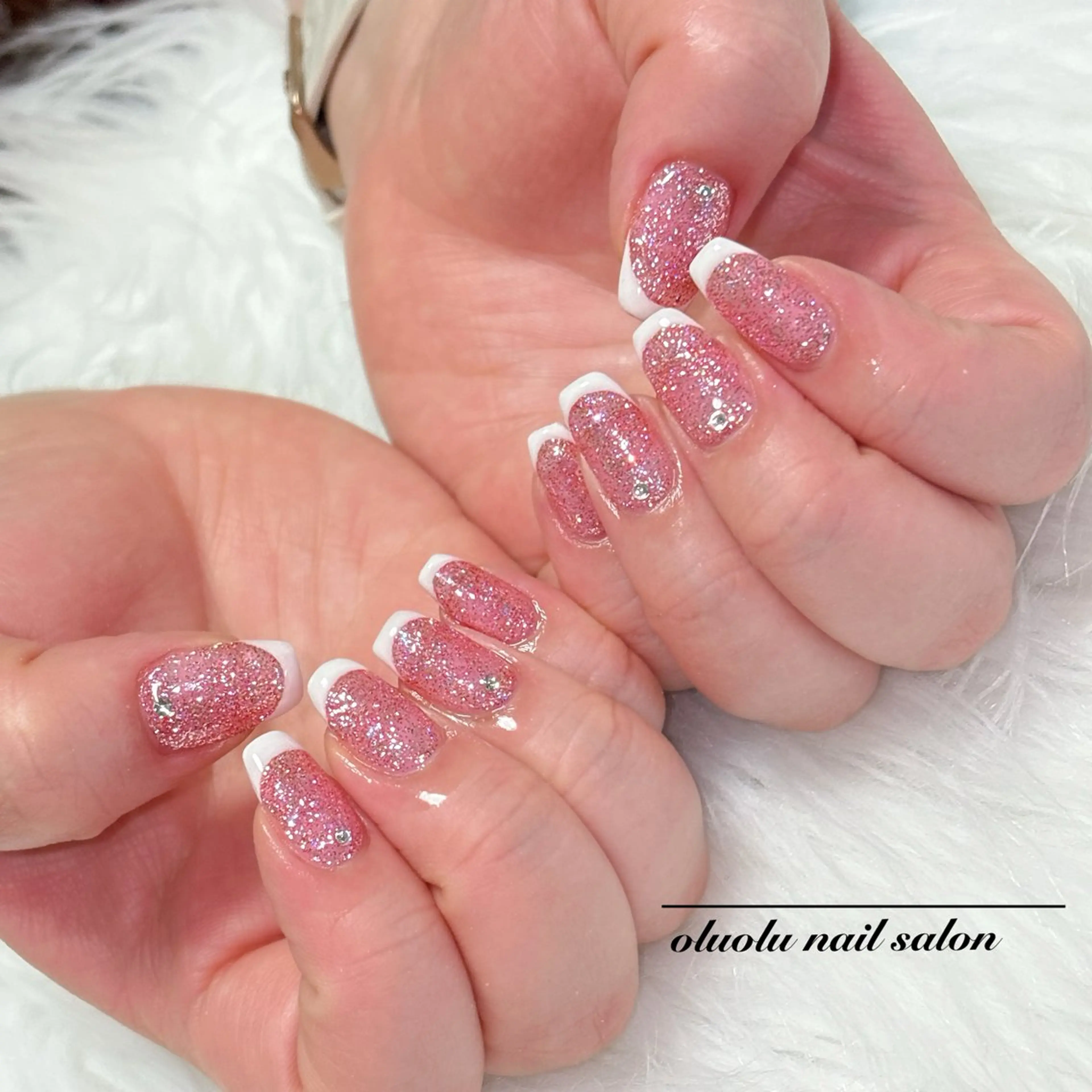 ネイル フレンチネイル oluolu nailsalonのネイルデザイン