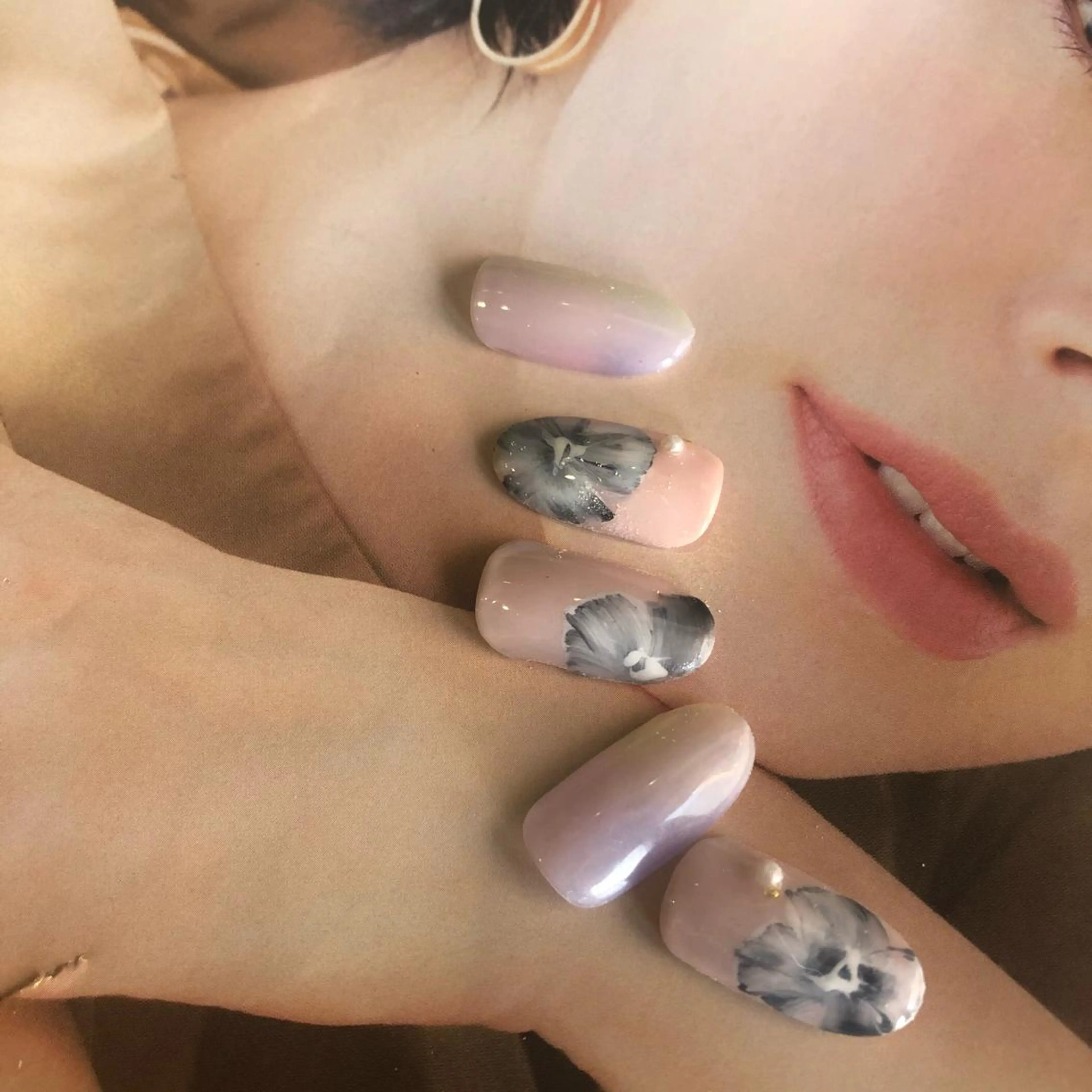 ネイル arm in arm ︎✿Yamamotoのマツエク・マツパデザイン